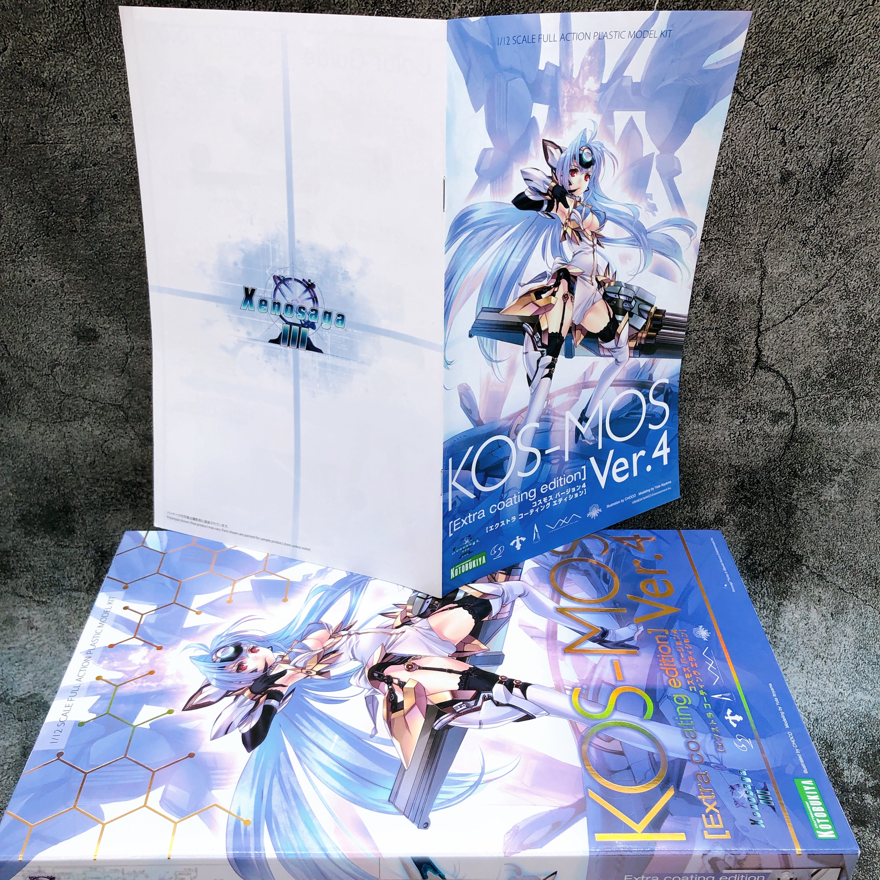 Xenosaga III KOS-MOS Ver.4 Extra coating edition 1/12 Kit KOTOBUKIYA J
