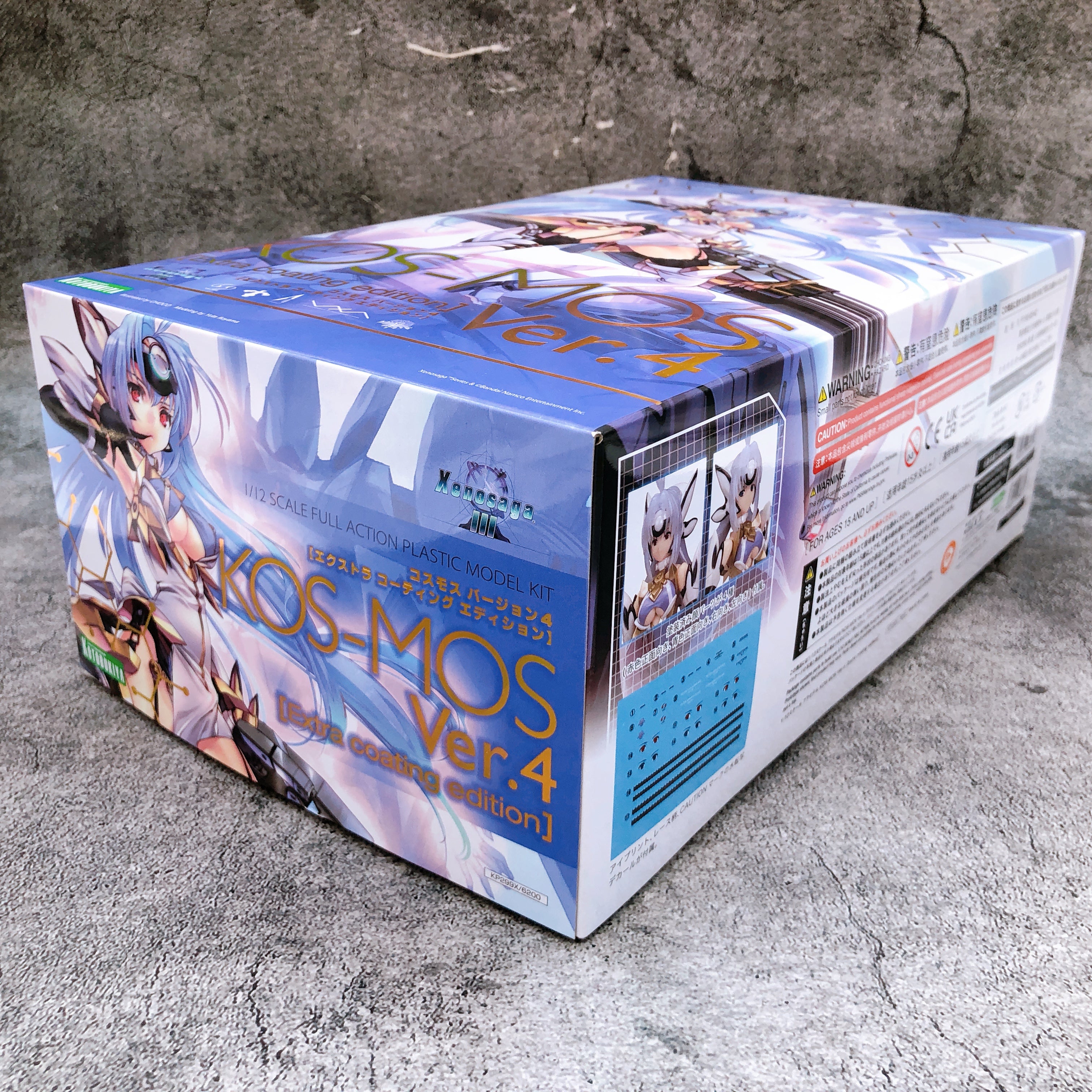 kouさん専用出品4 Xenosaga III KOS-MOS Ver.4 Extra coating edition 1/12 Kit KOTOBUKIYA J
