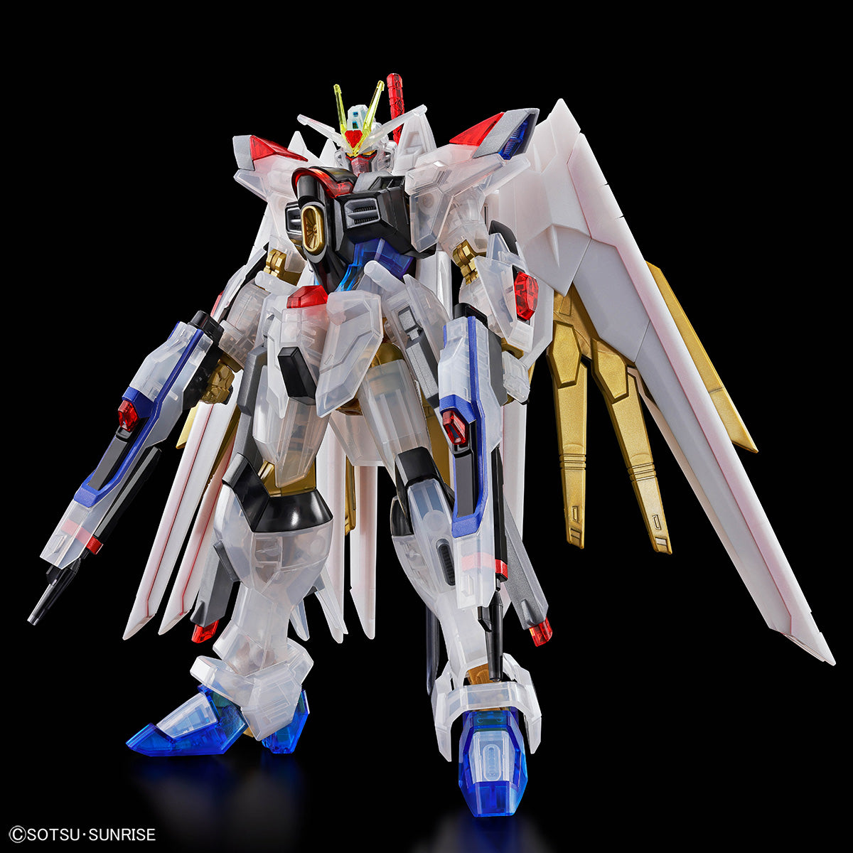 HG 1/144 Mighty Strike Freedom Gundam Clear Color Limited Model Kit Bandai NEW