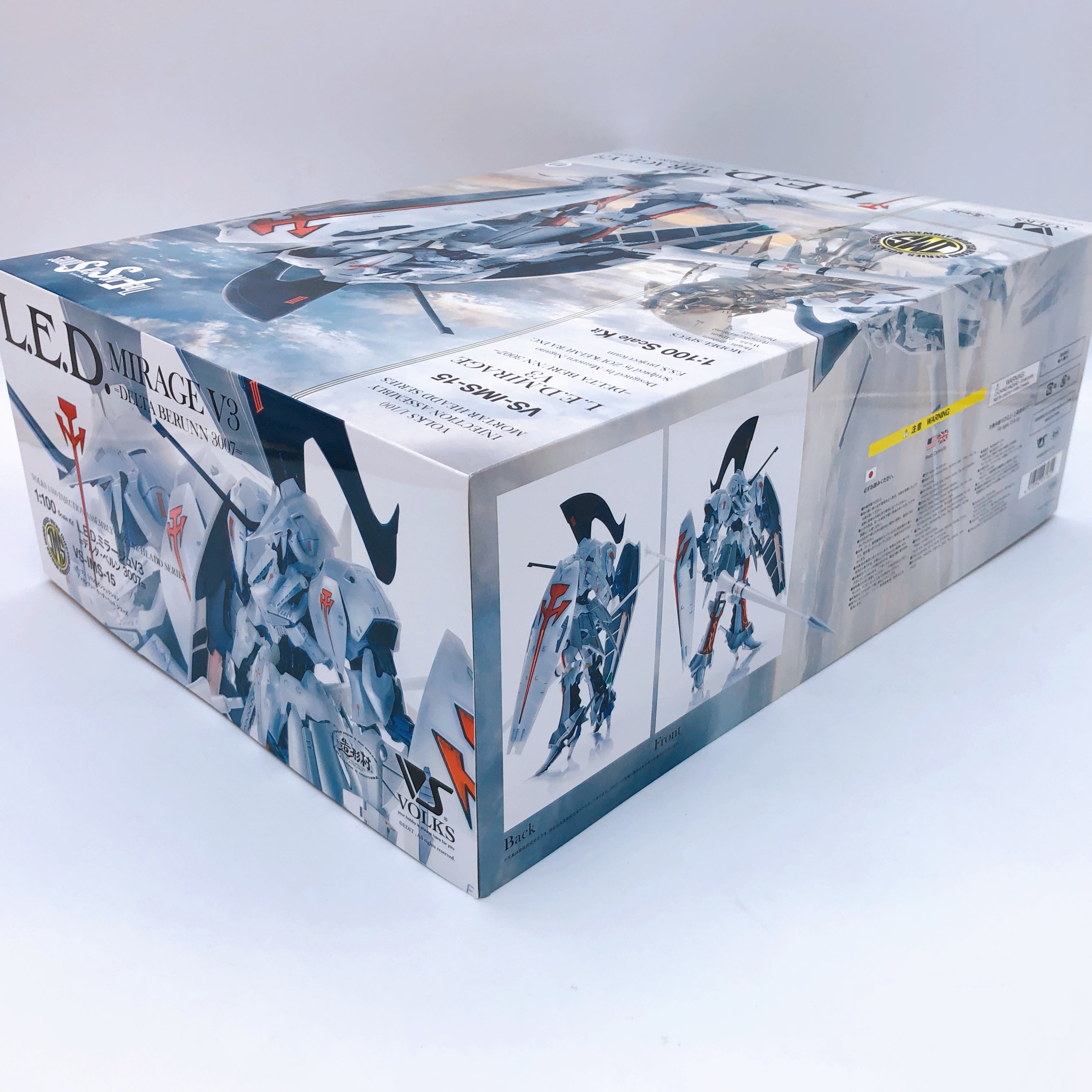 VOLKS IMS L.E.D. Mirage V3 Delta Berunn 3007 Five Star Stories 1/100 Kit NEW