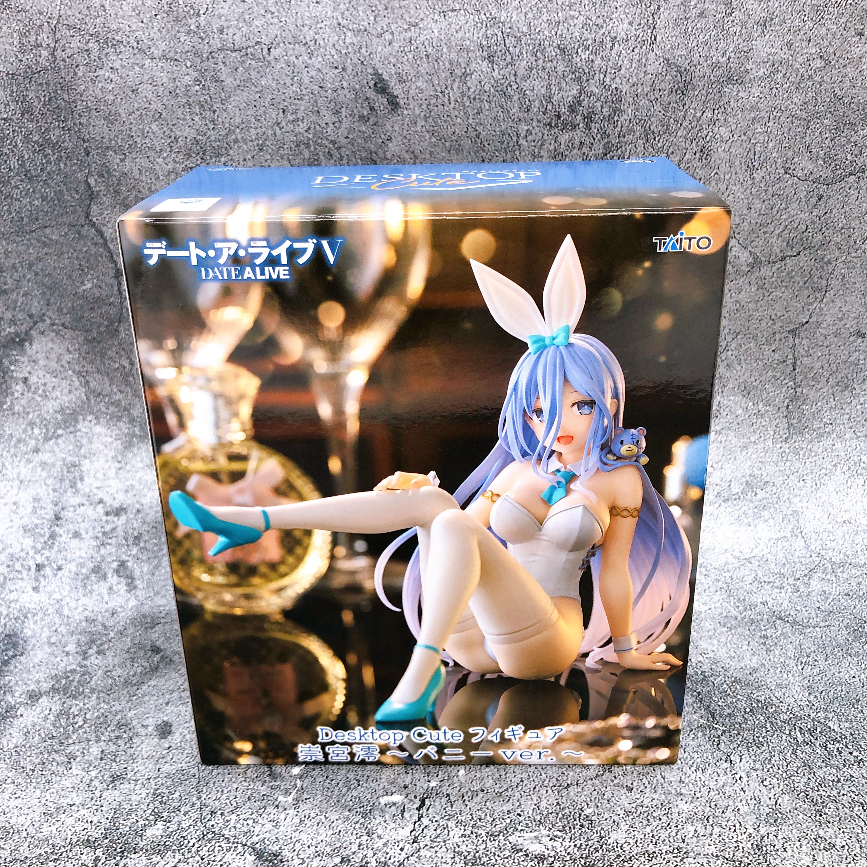 Date A Live Mio Takamiya Bunny Ver Desktop Cute Figure Taito Japan Sealed