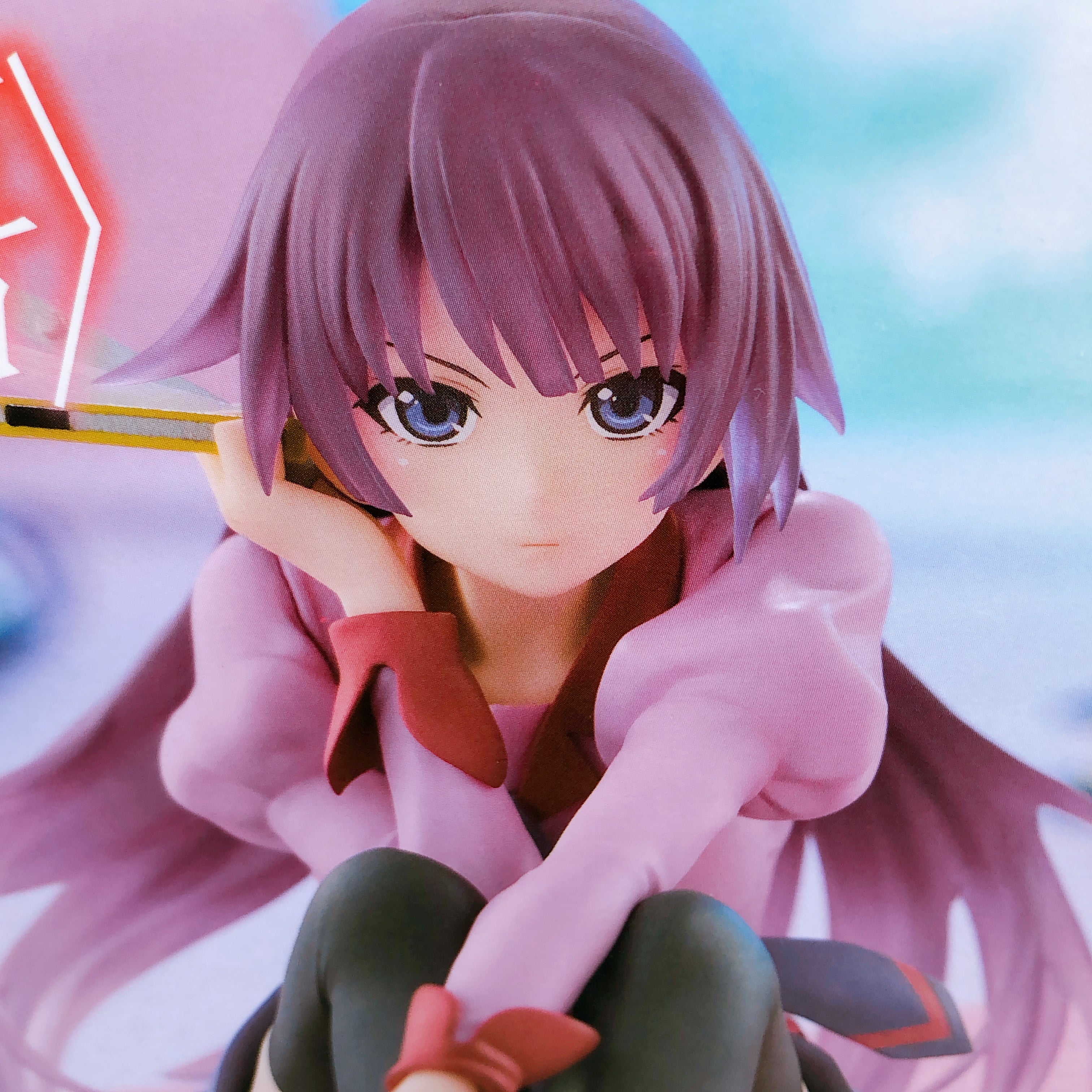 Monogatari Series Hitagi Senjougahara Desktop Cute Figure Taito Japan Sealed