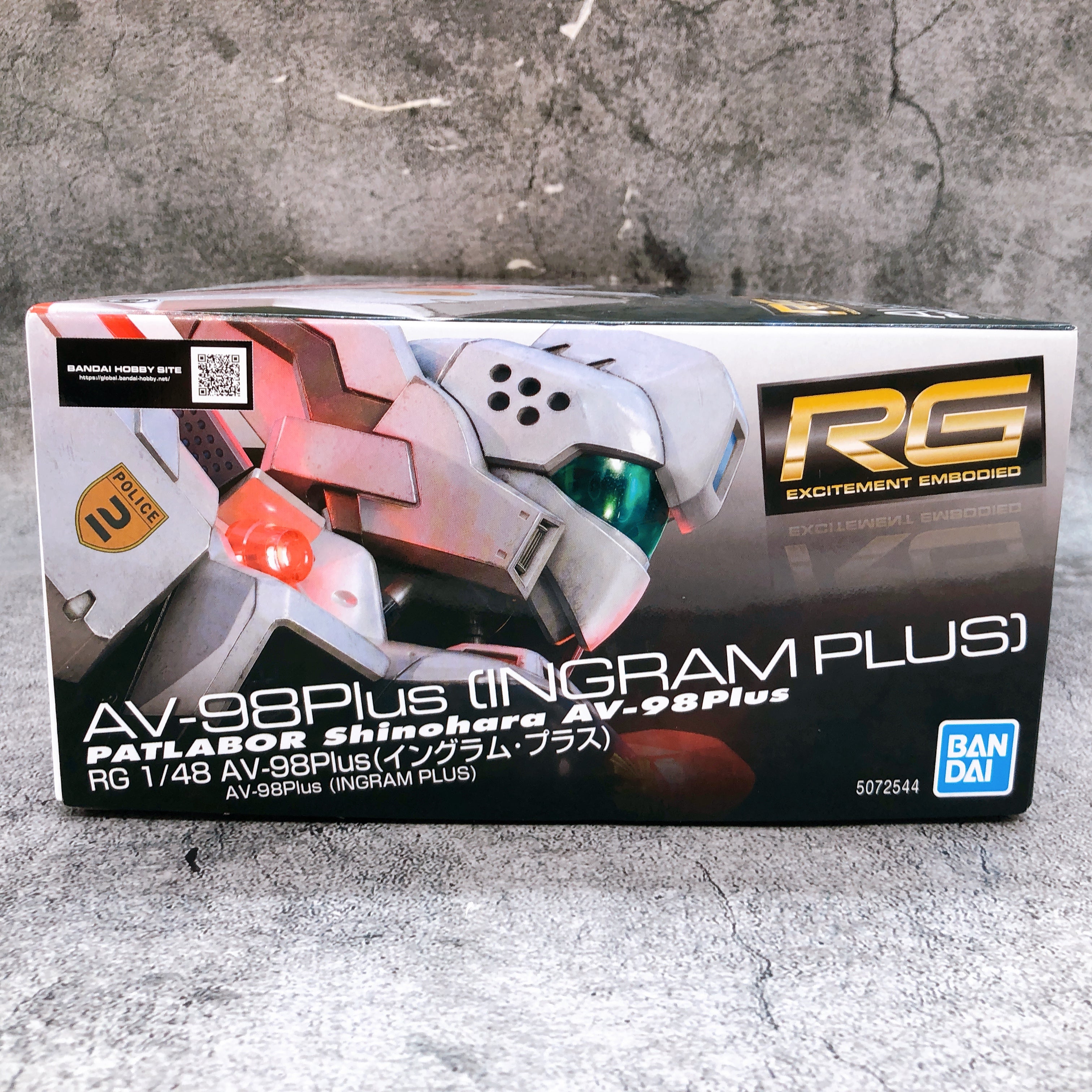 RG 1/48 AV-98Plus Ingram Plus Mobile Police Patlabor EZY Model Kit Bandai Japan