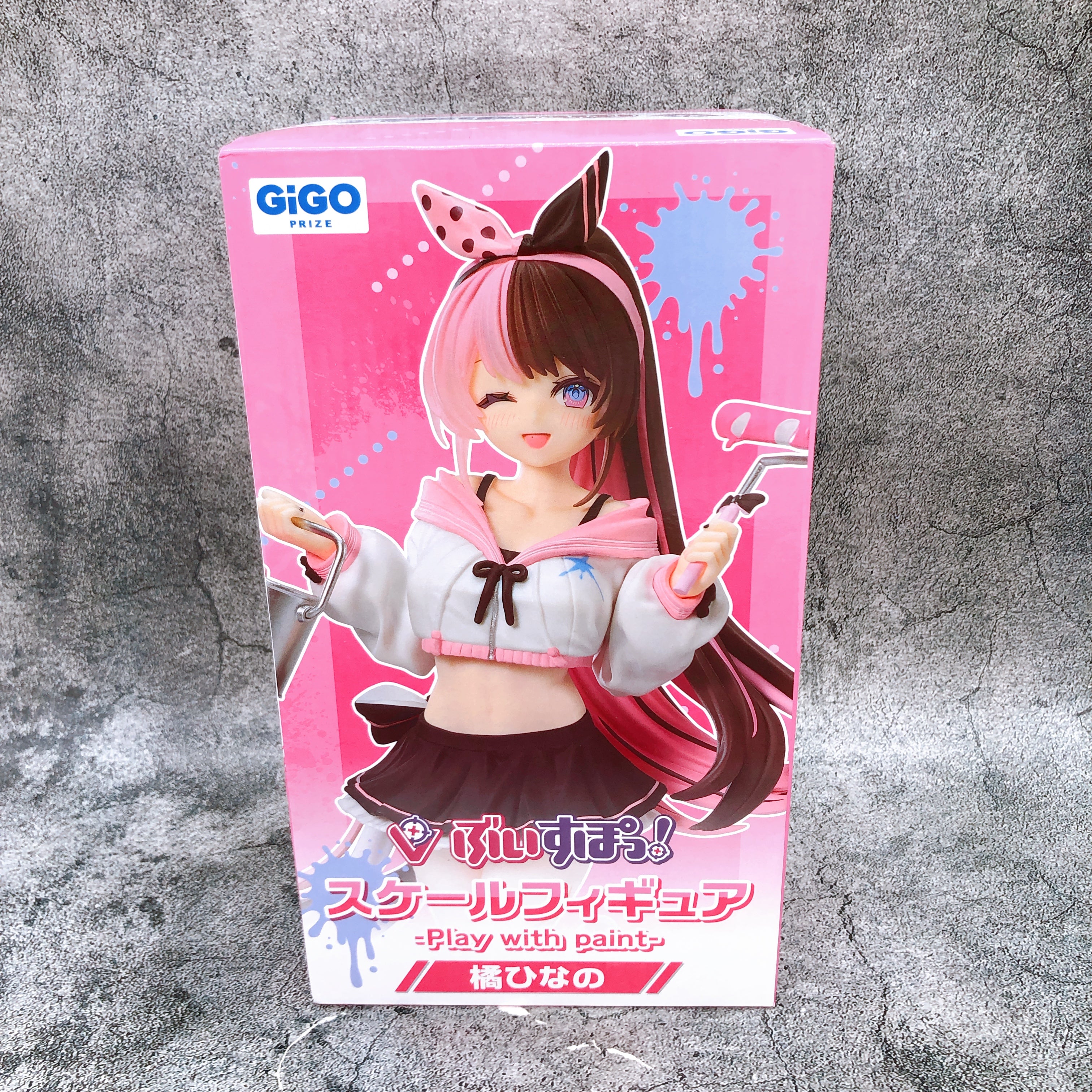VSPO! Tachibana Hinano Scale Figure Play with paint GiGO Japan Sealed NEW