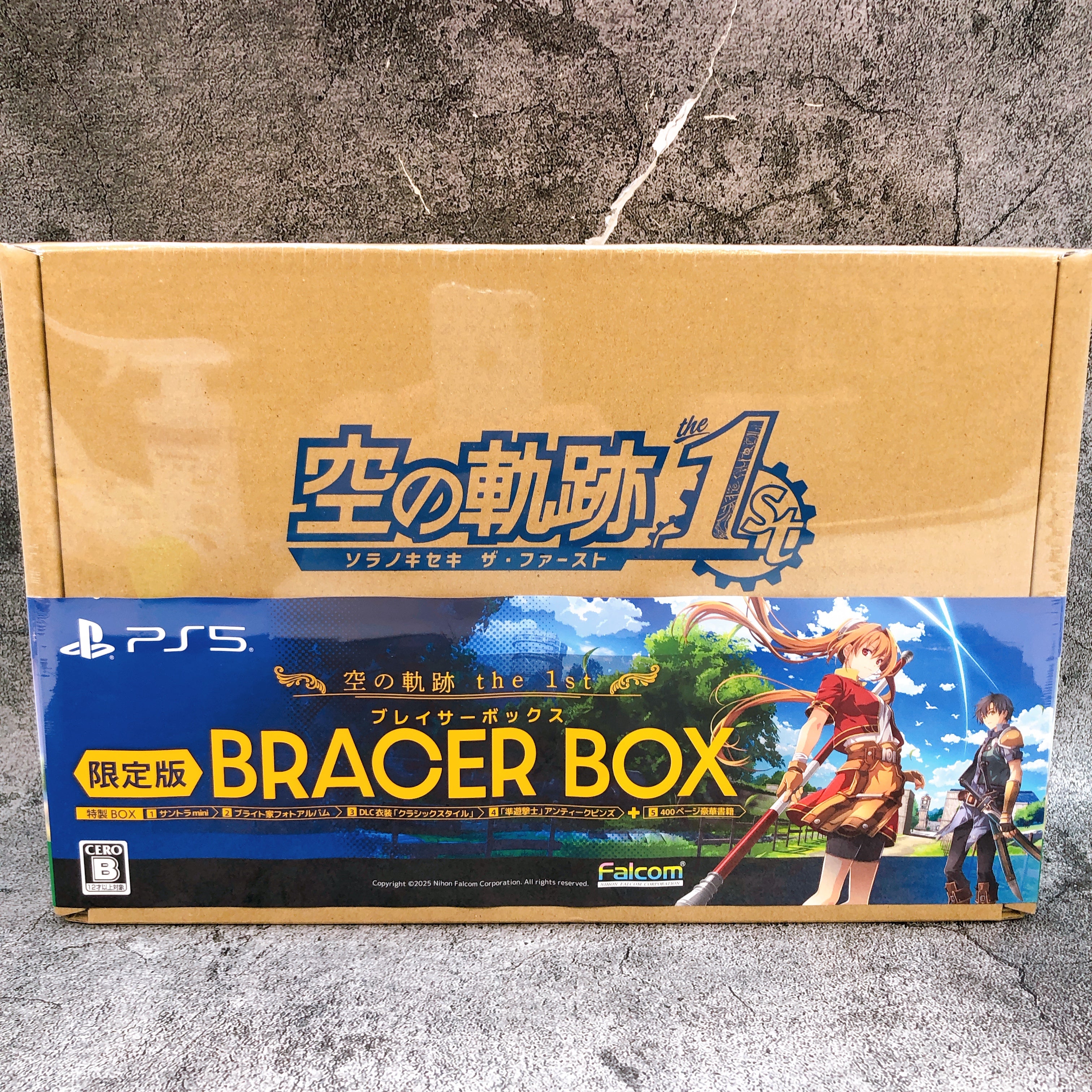 PS5 Trails in the Sky the 1st Bracer Box PlayStation 5 Japan Game NEW FASTSHIP