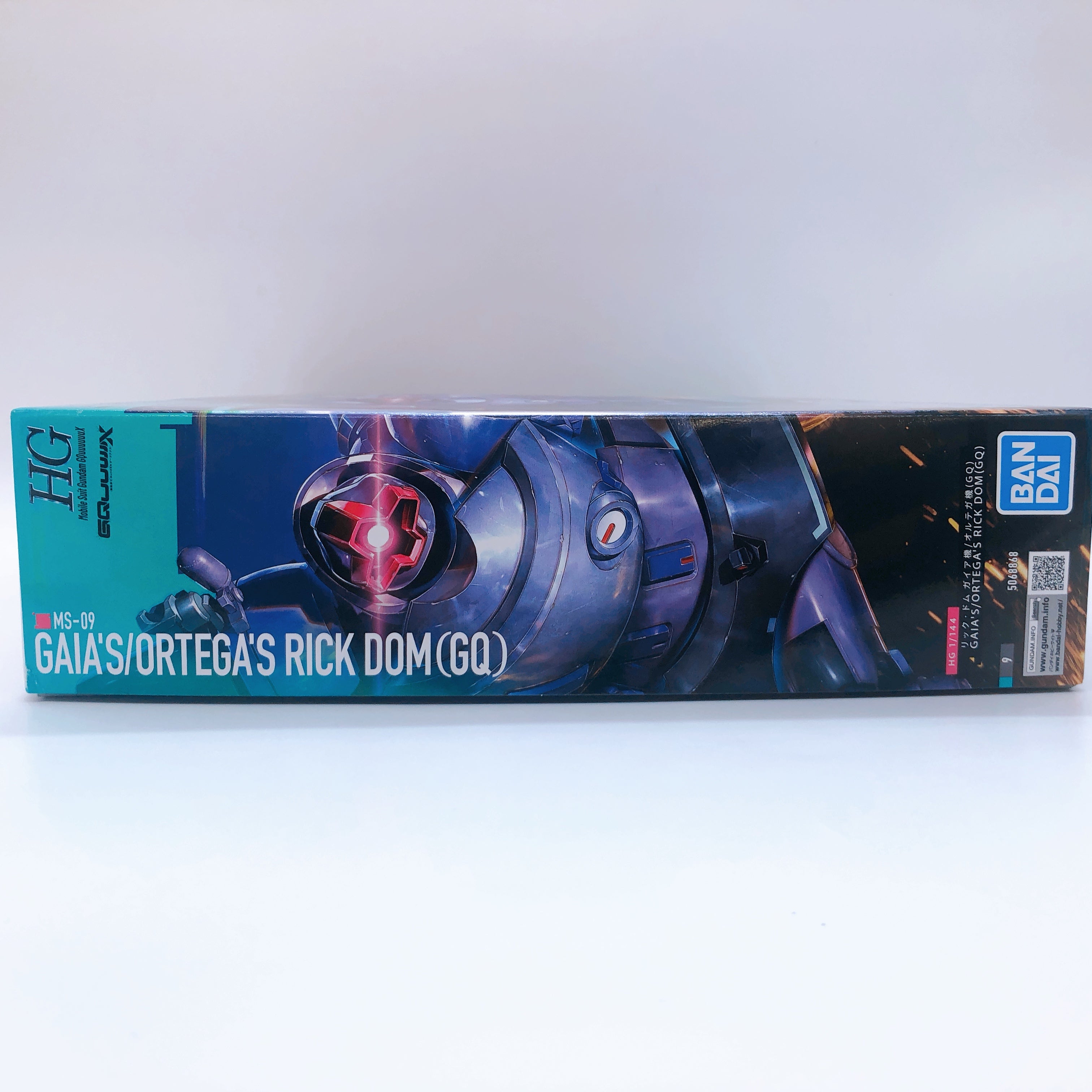 HG 1/144 Gaia's/Ortega's Rick Dom GQ Gundam GQuuuuuuX Model Kit Bandai Japan NEW