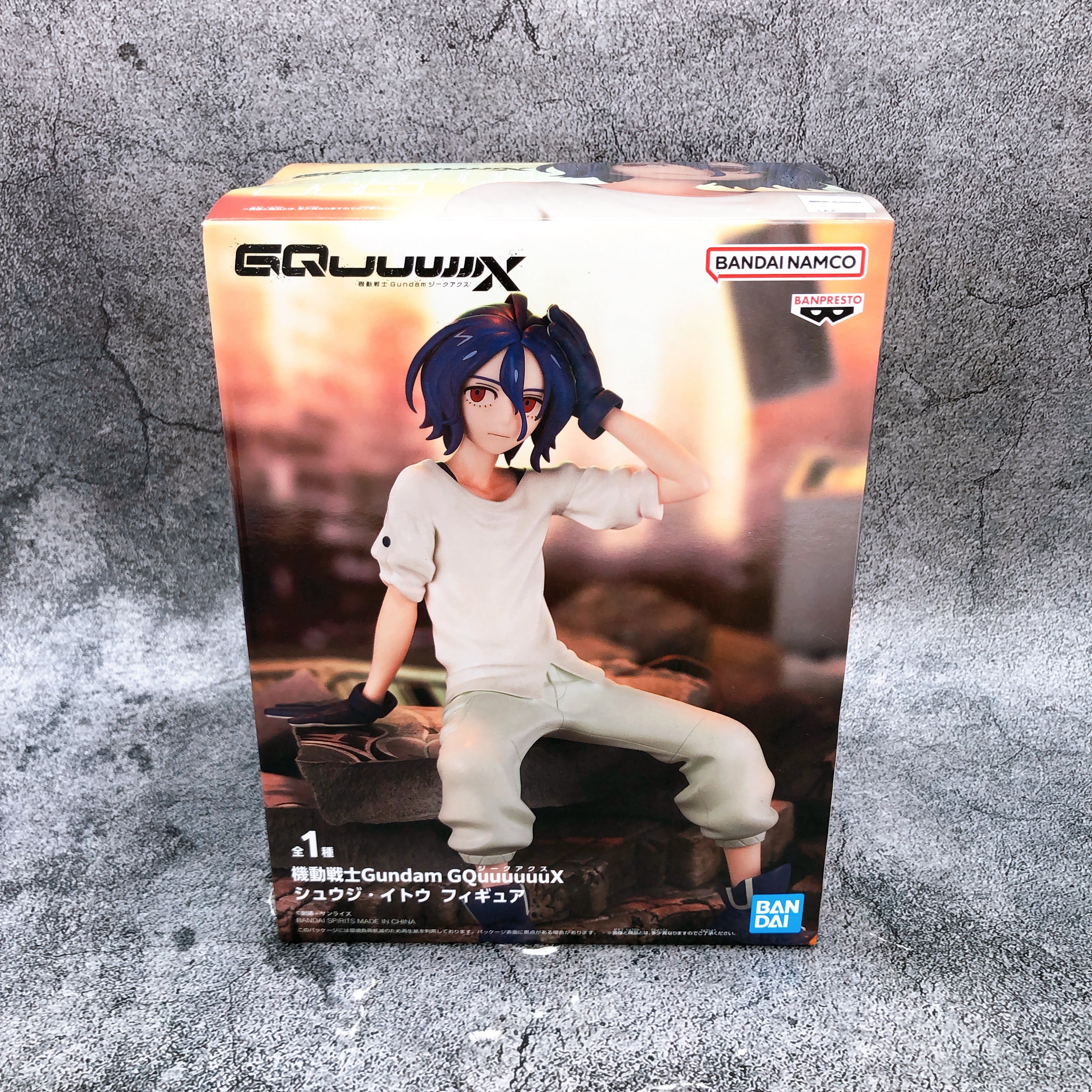 Mobile Suit Gundam GQuuuuuuX Shuji Ito Figure BANPRESTO Japan Sealed NEW