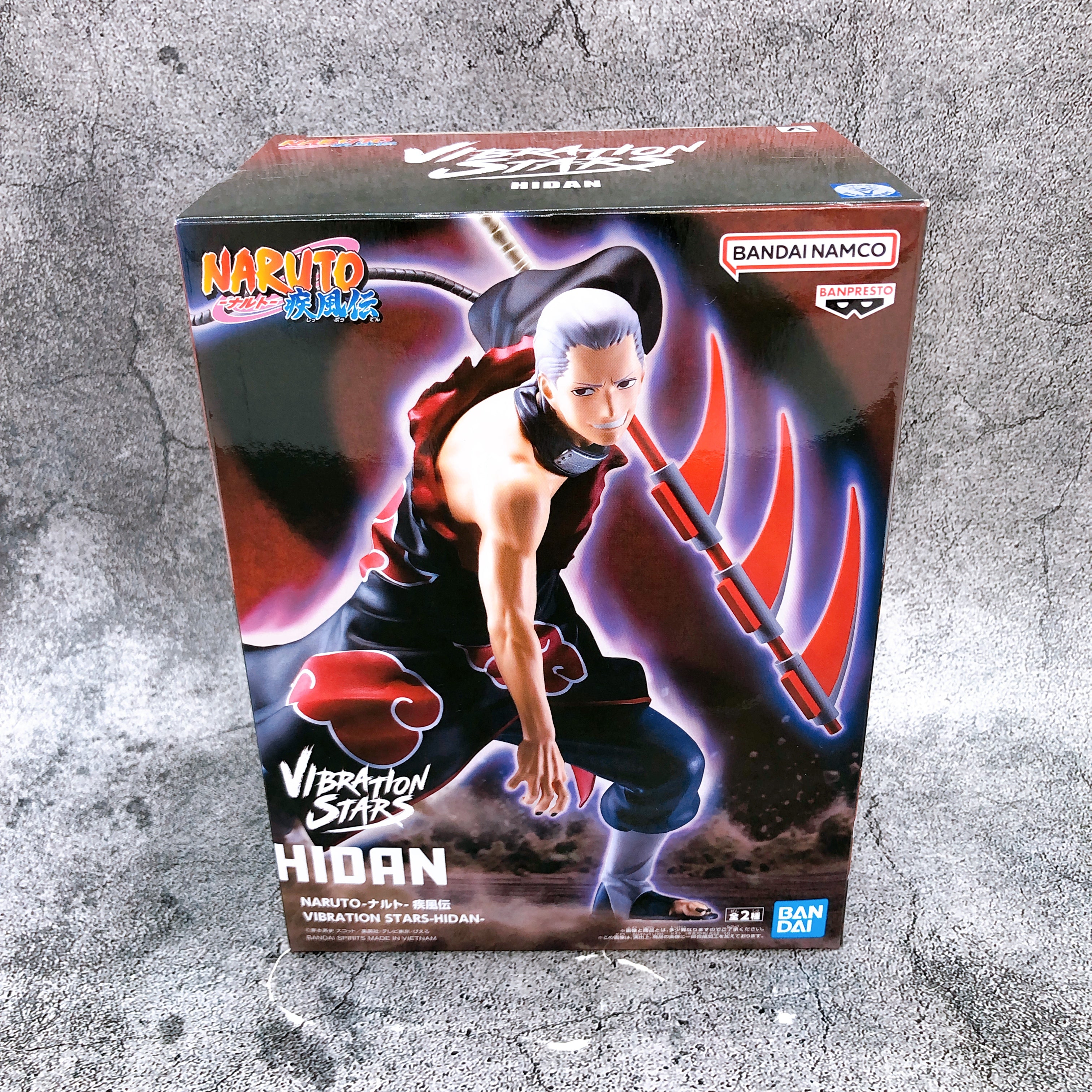 Naruto Shippuden Hidan VIBRATION STARS Figure Type A BANPRESTO Japan Sealed