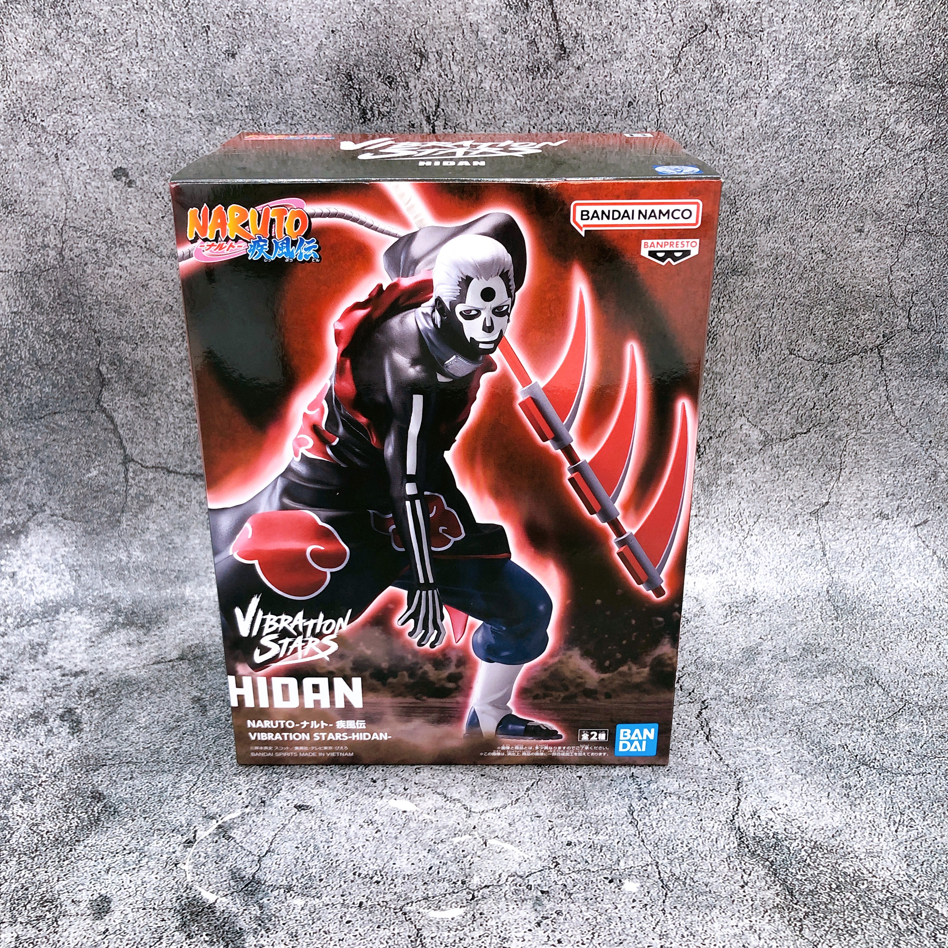 Naruto Shippuden Hidan VIBRATION STARS Figure Type B BANPRESTO Japan Sealed