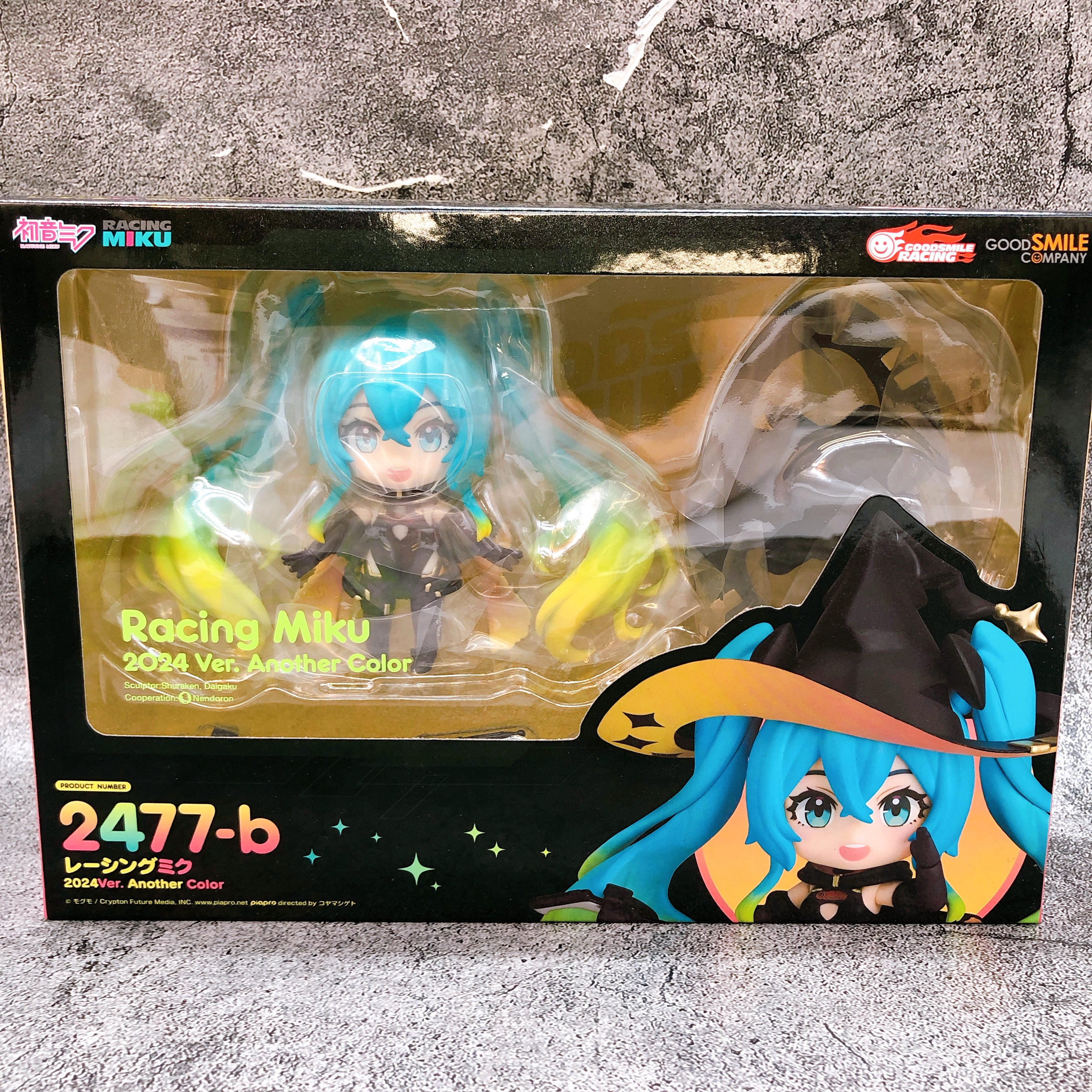 Hatsune Racing Miku 2024 Ver. Another Aolor Nendoroid 2477-b Action Figure Japan