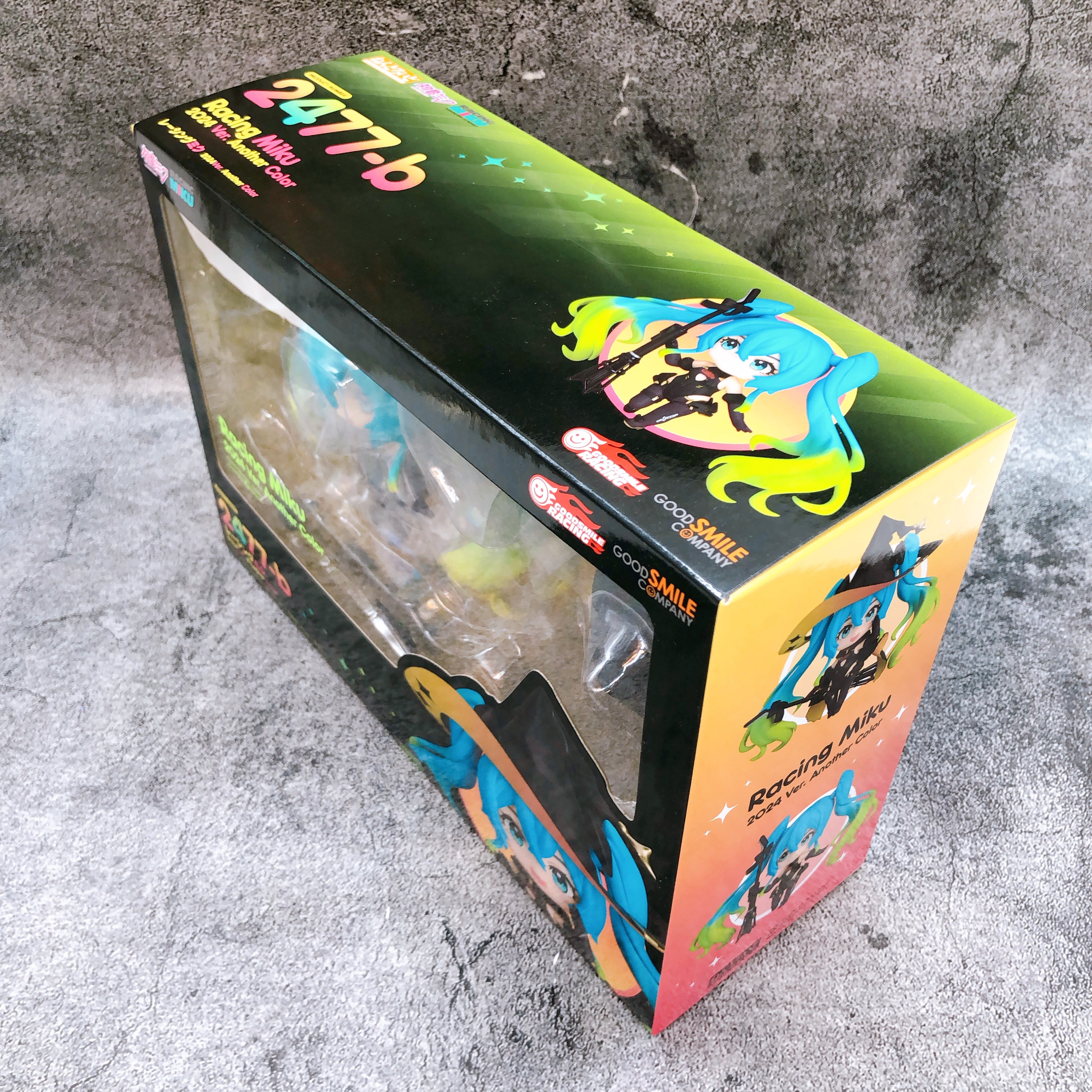 Hatsune Racing Miku 2024 Ver. Another Aolor Nendoroid 2477-b Action Figure Japan