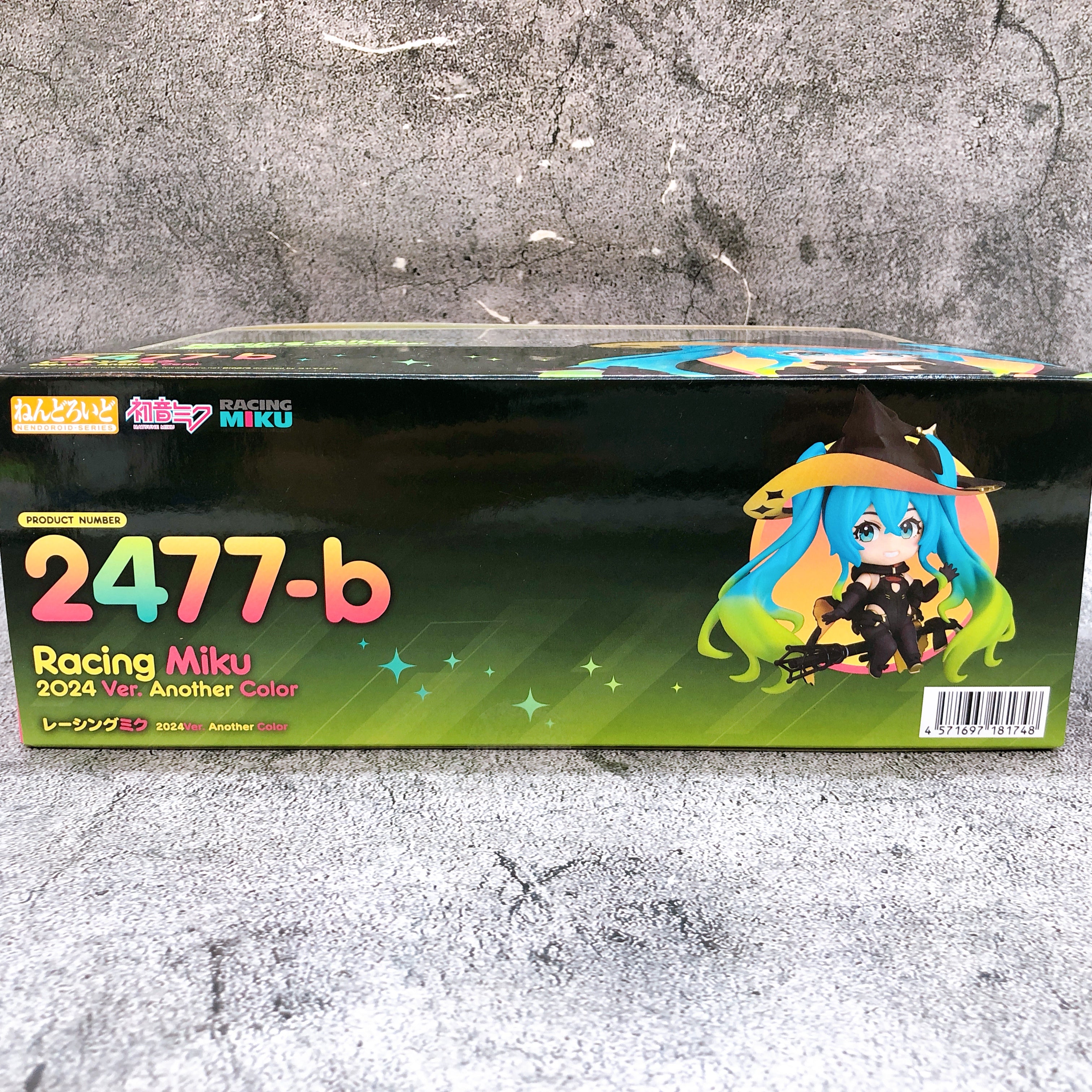 Hatsune Racing Miku 2024 Ver. Another Aolor Nendoroid 2477-b Action Figure Japan