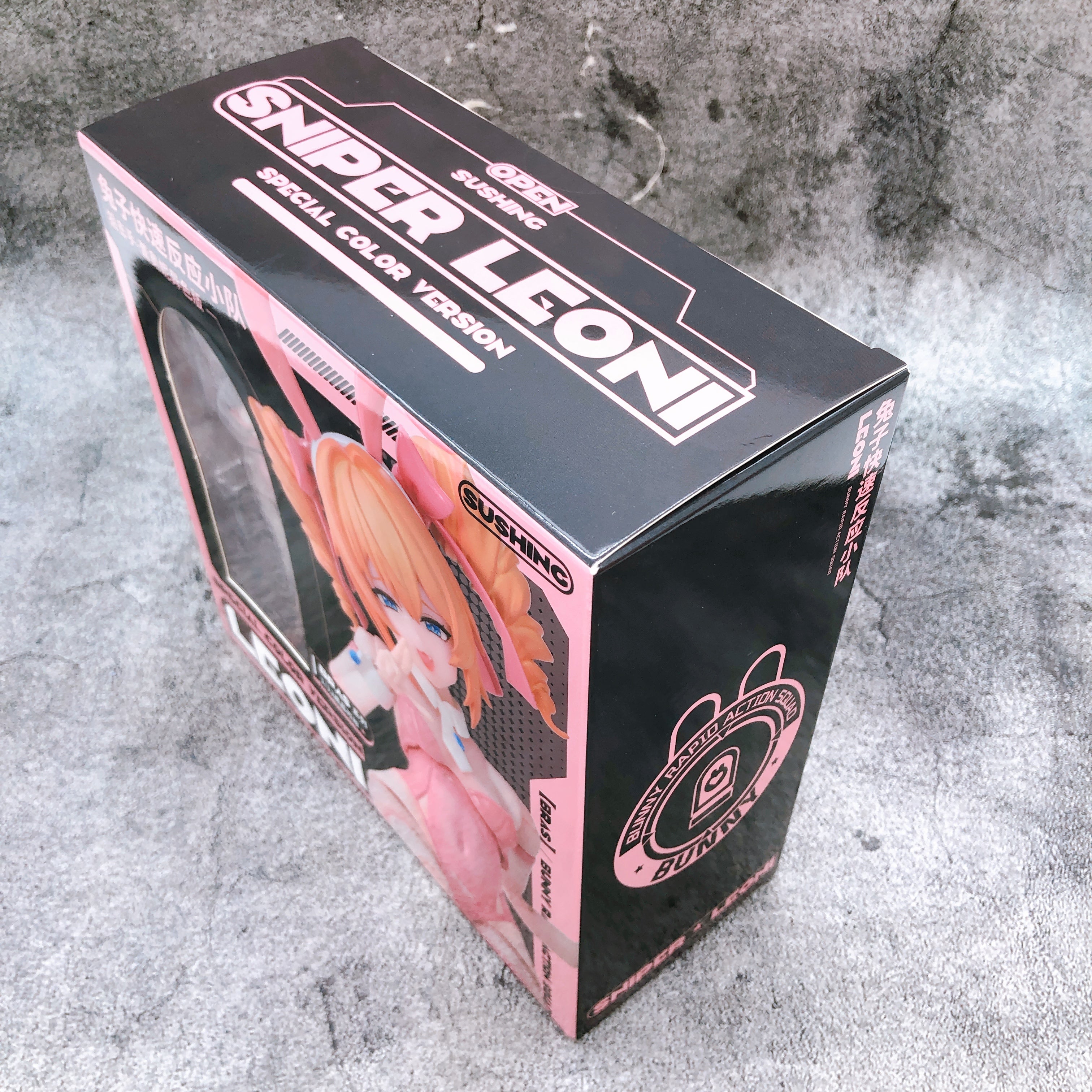 Sushing Bunny Rapid Action Squad Sniper LEONI Special Pink ver. 1/12 Figure NEW