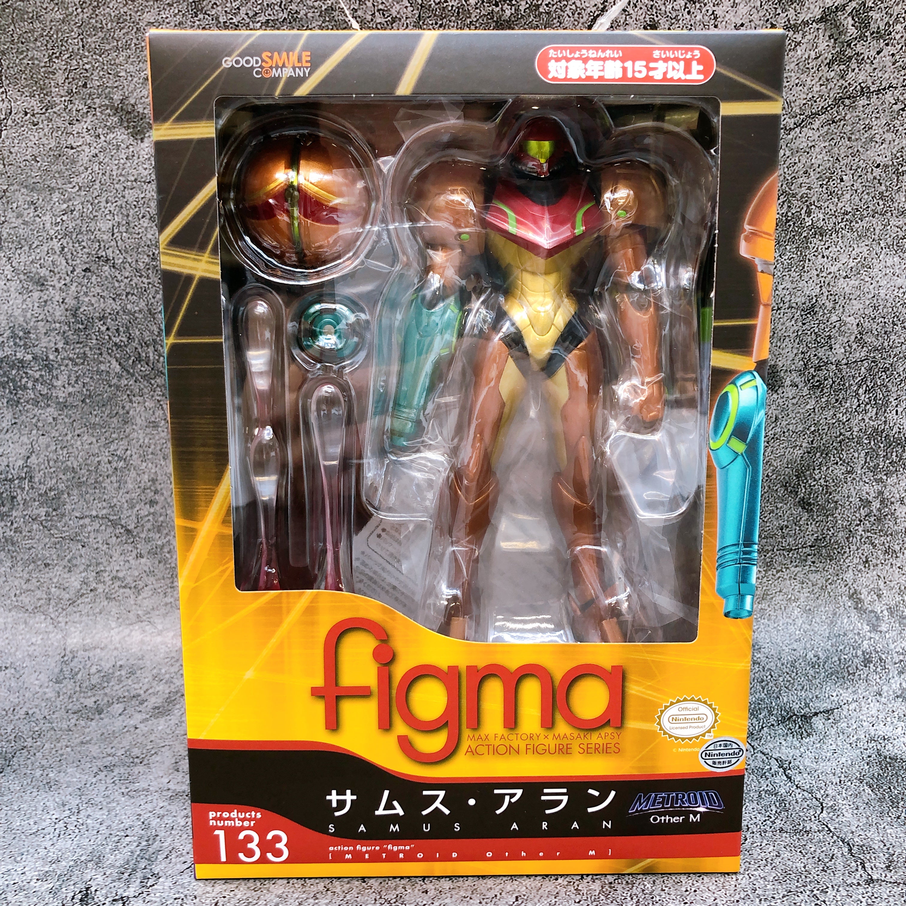 Metroid Other M Samus Aran figma 133 Action Figure Max Factory Japan A