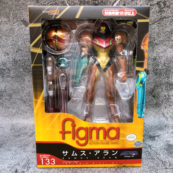 figma 133 サムス・アラン メトロイド Other M 未開封 Metroid Other M Samus Aran figma 133 Action Figure Max Factory Japan A
