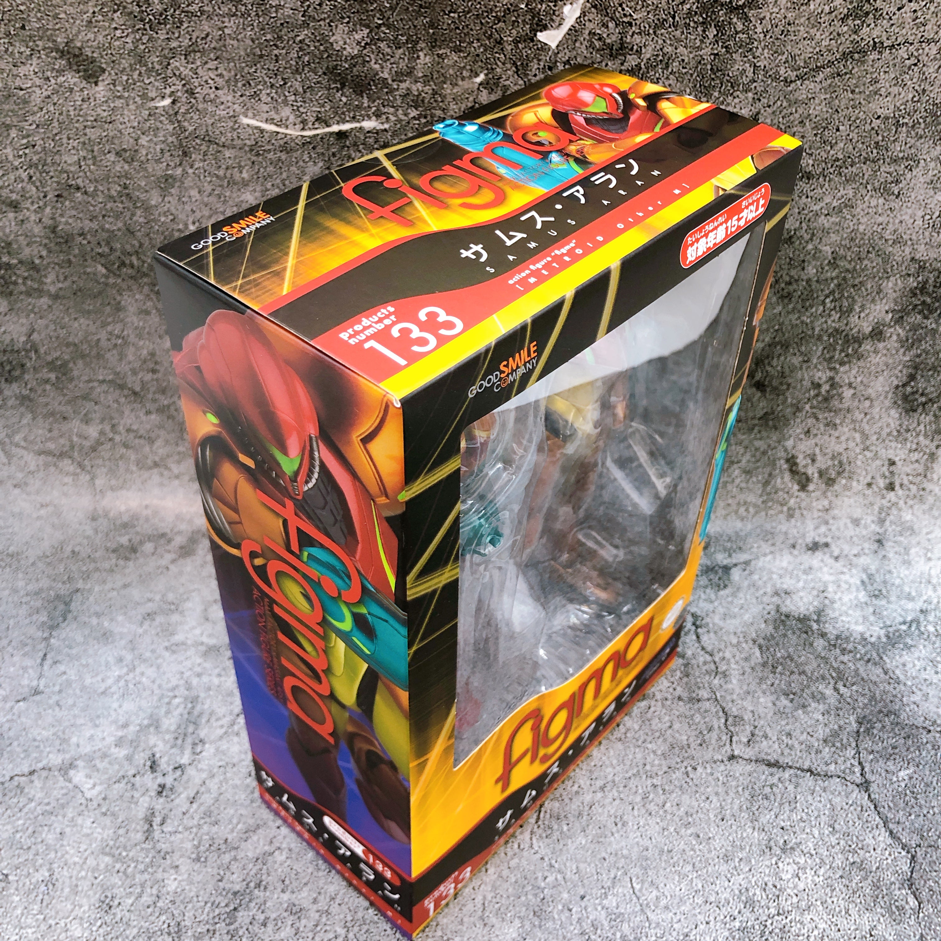 Metroid Other M Samus Aran figma 133 Action Figure Max Factory Japan A