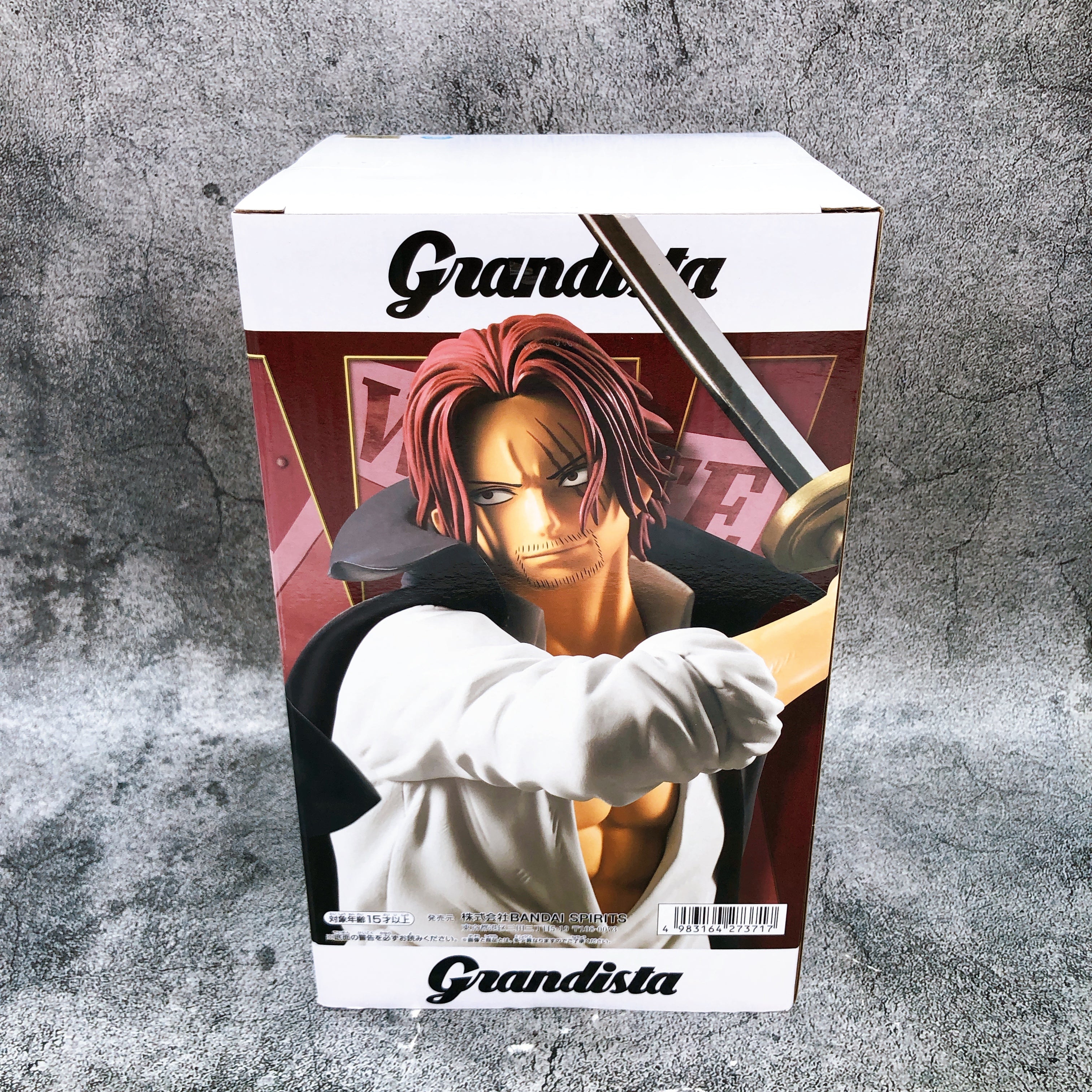 ONE PIECE Shanks Grandista Figure BANPRESTO Japan Sealed FASTSHIP NEW