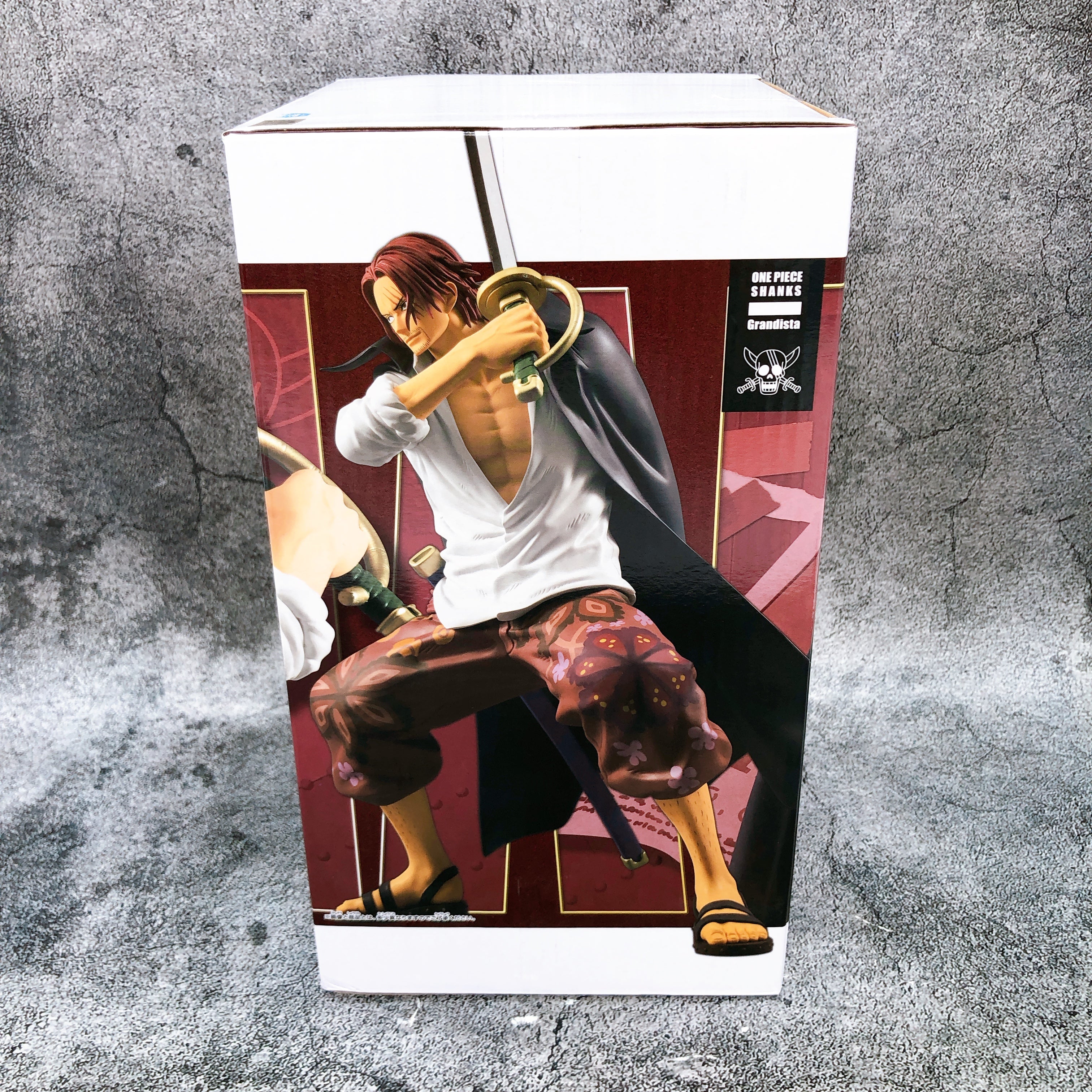 ONE PIECE Shanks Grandista Figure BANPRESTO Japan Sealed FASTSHIP NEW