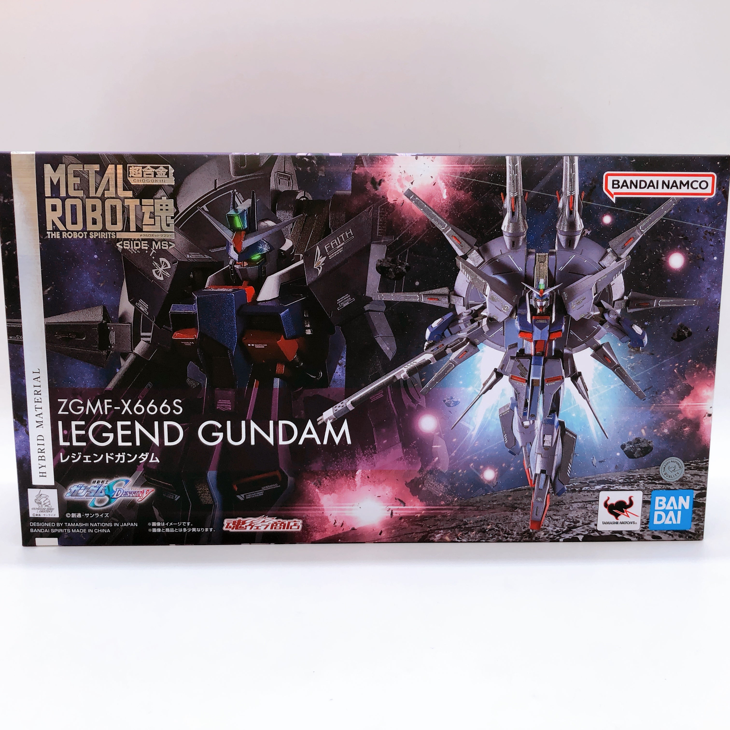 METAL ROBOT SPIRITS SIDE MS Legend Gundam SEED Destiny Action Figure Bandai NEW