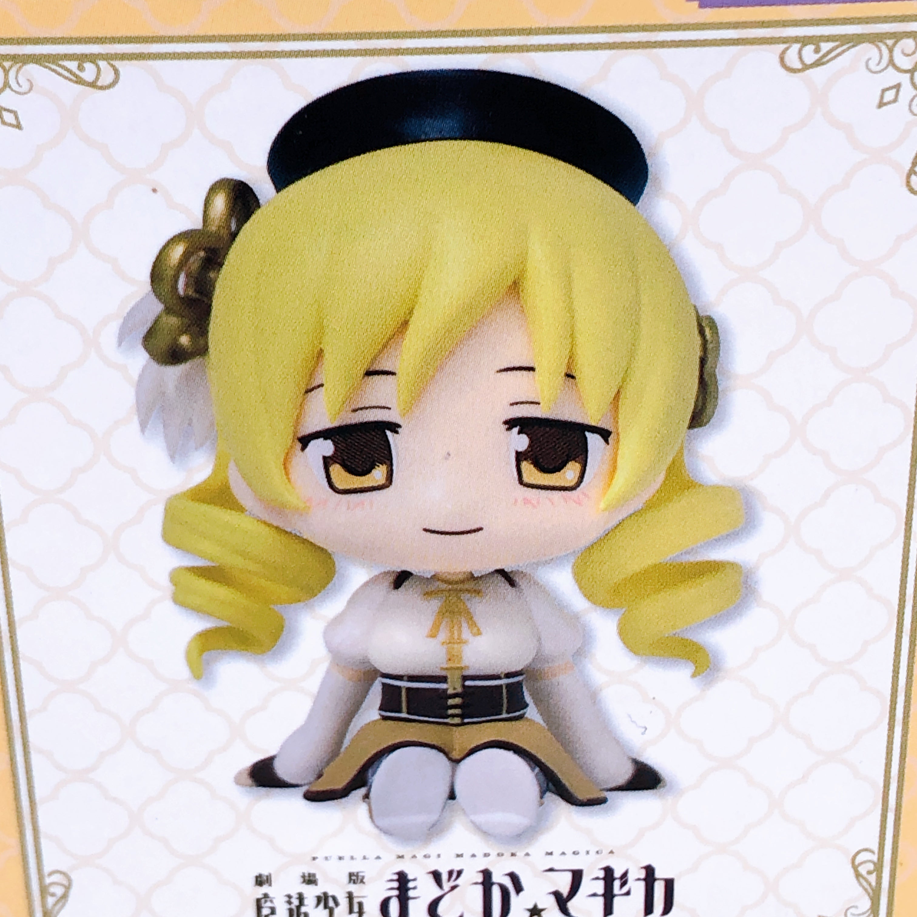 Puella Magi Madoka Magica Mami Tomoe Petatto Osuwari Sitting Figure SK JAPAN