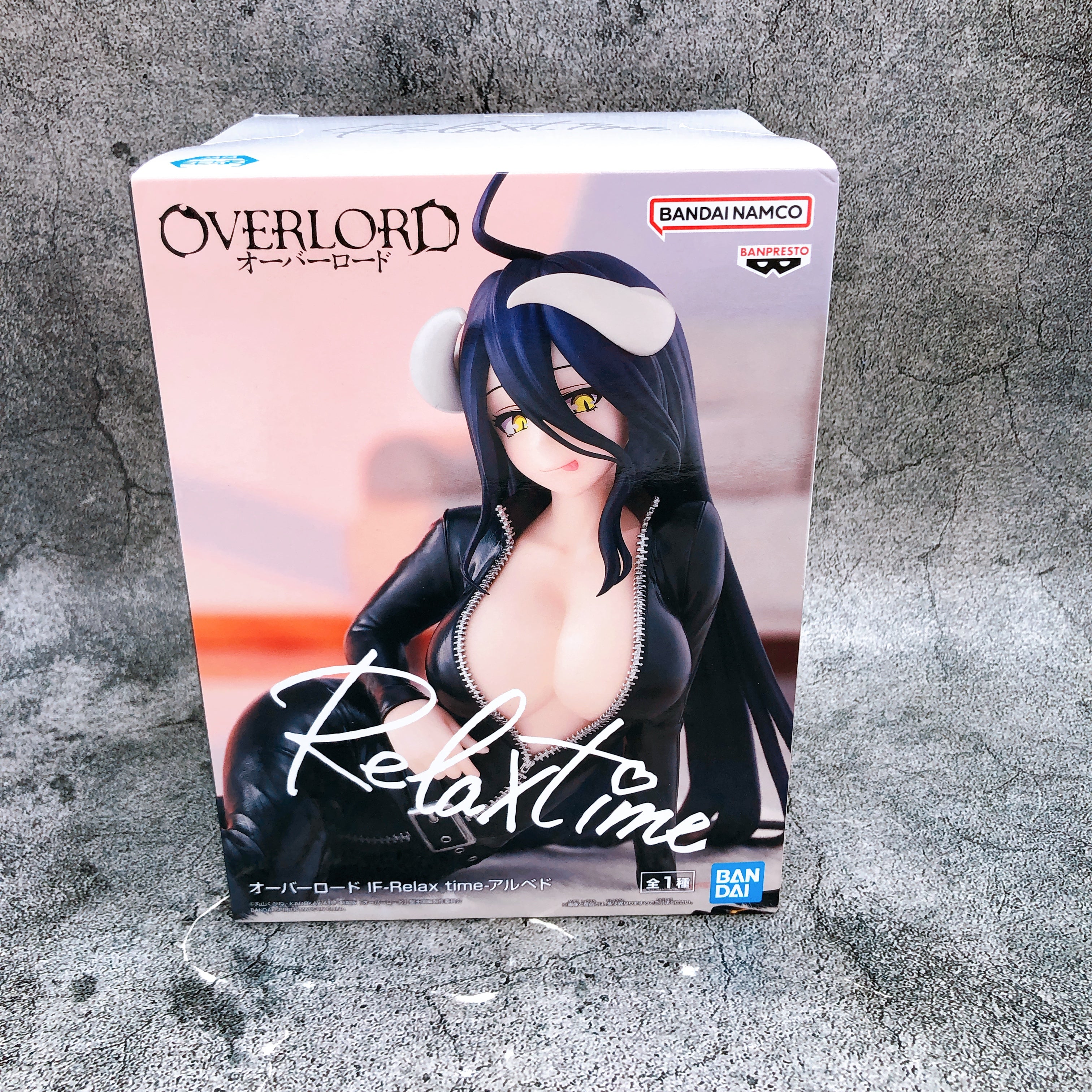 Overlord Albedo IF Relax time Figure BANPRESTO Japan Sealed FASTSHIP NEW