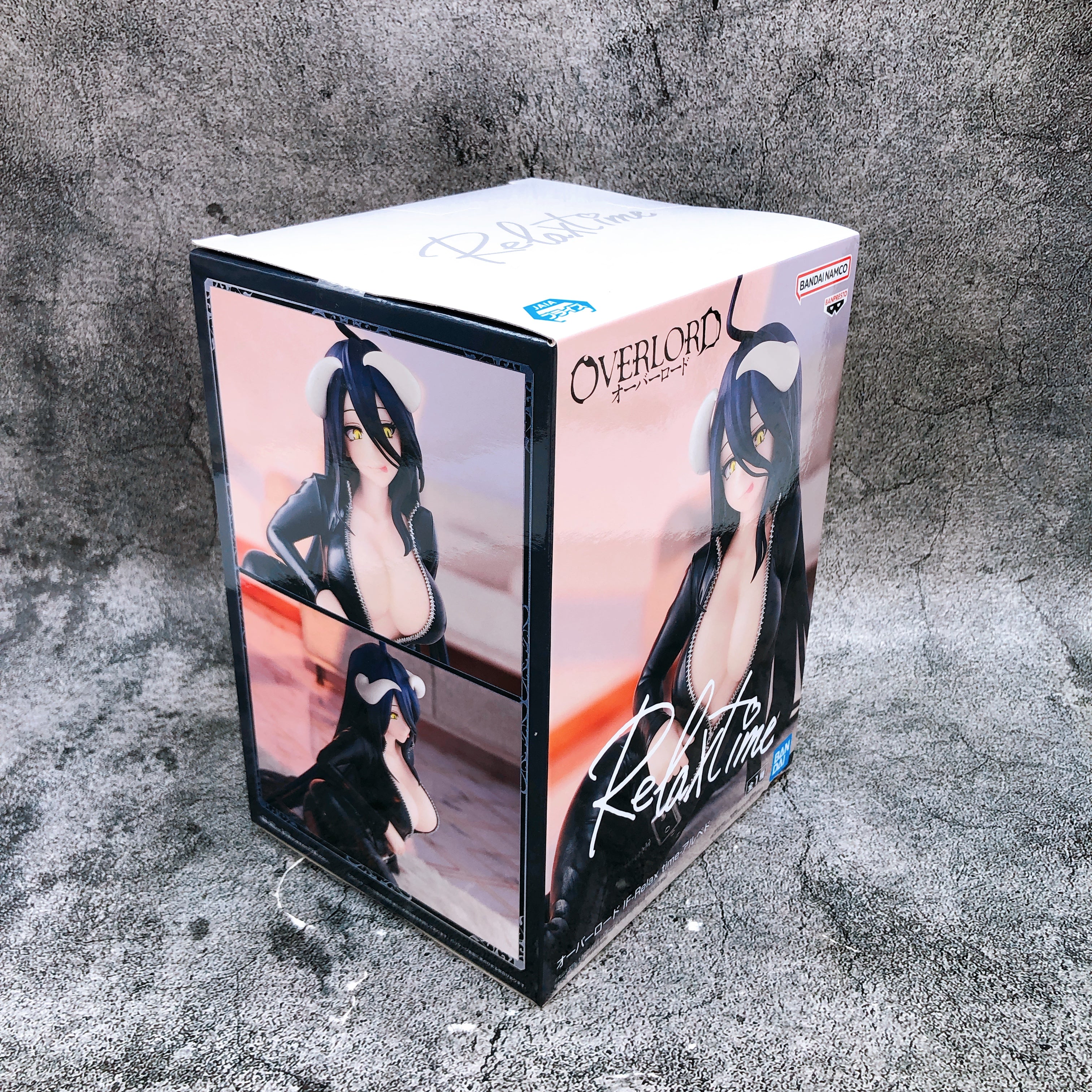 Overlord Albedo IF Relax time Figure BANPRESTO Japan Sealed FASTSHIP N