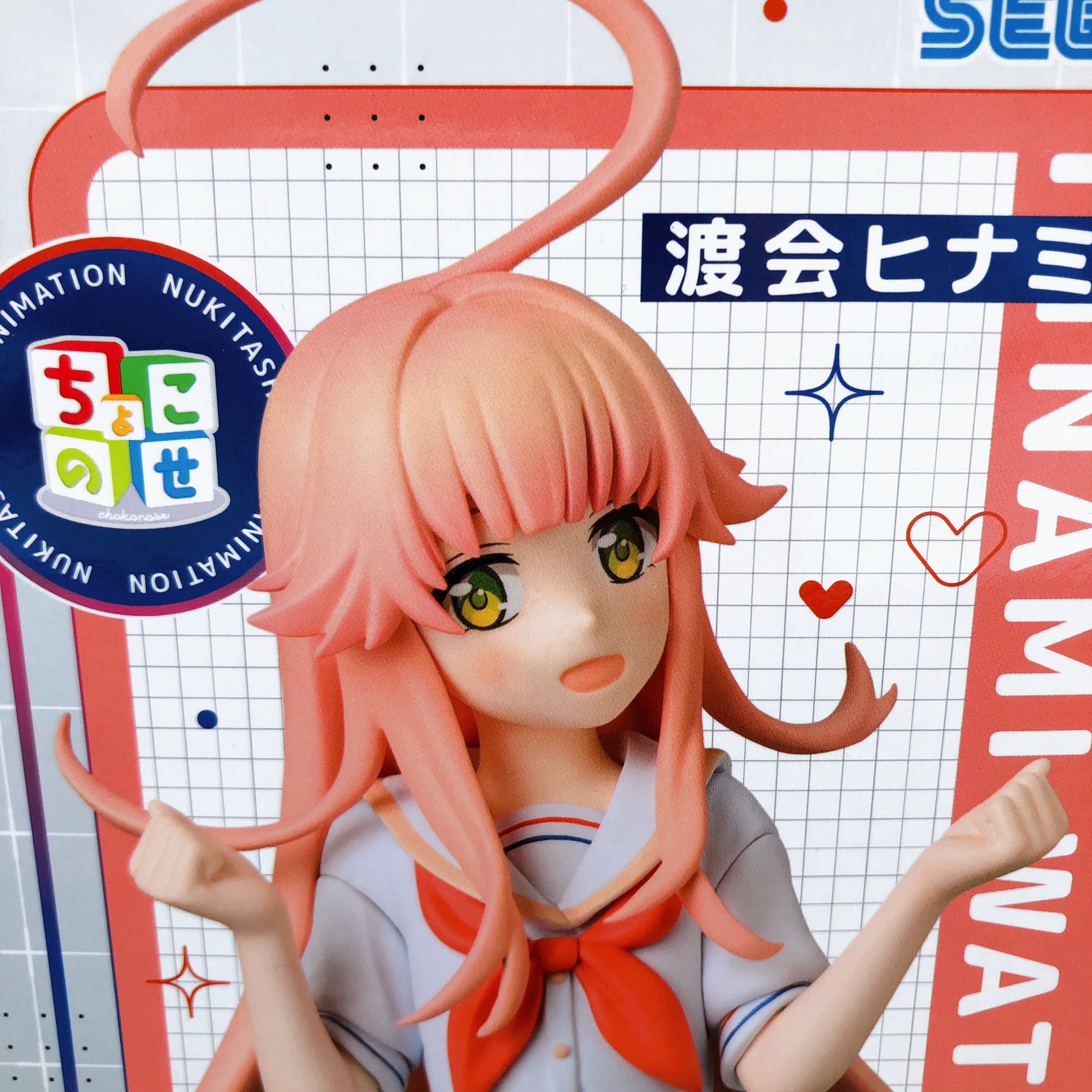 Nukitashi THE ANIMATION Hinami Watarai Chokonose Premium Figure SEGA Japan NEW