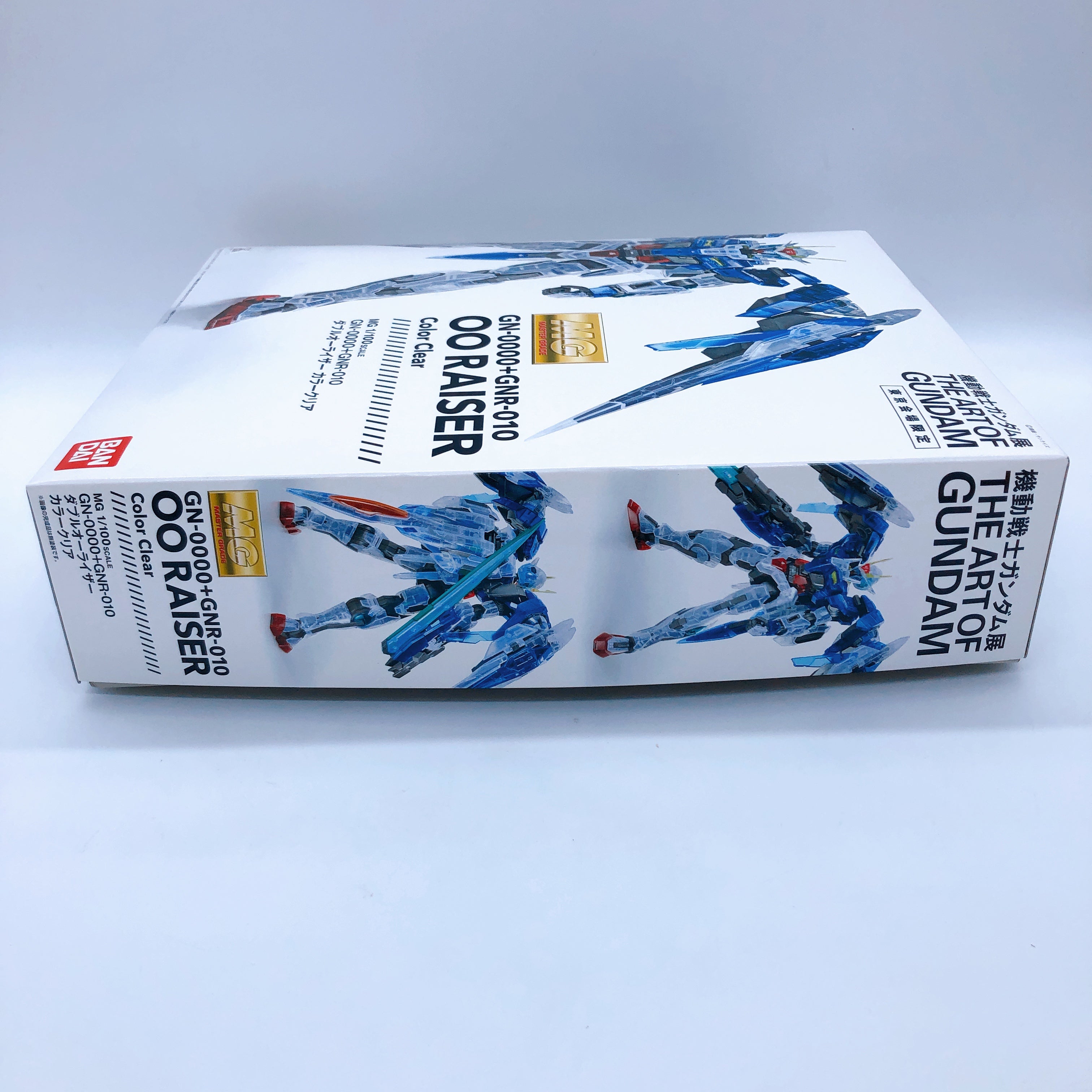 MG 1/100 00 Raiser Color Clear GN-0000+GNR-010 Gundam Model Kit Gunpla Japan NEW