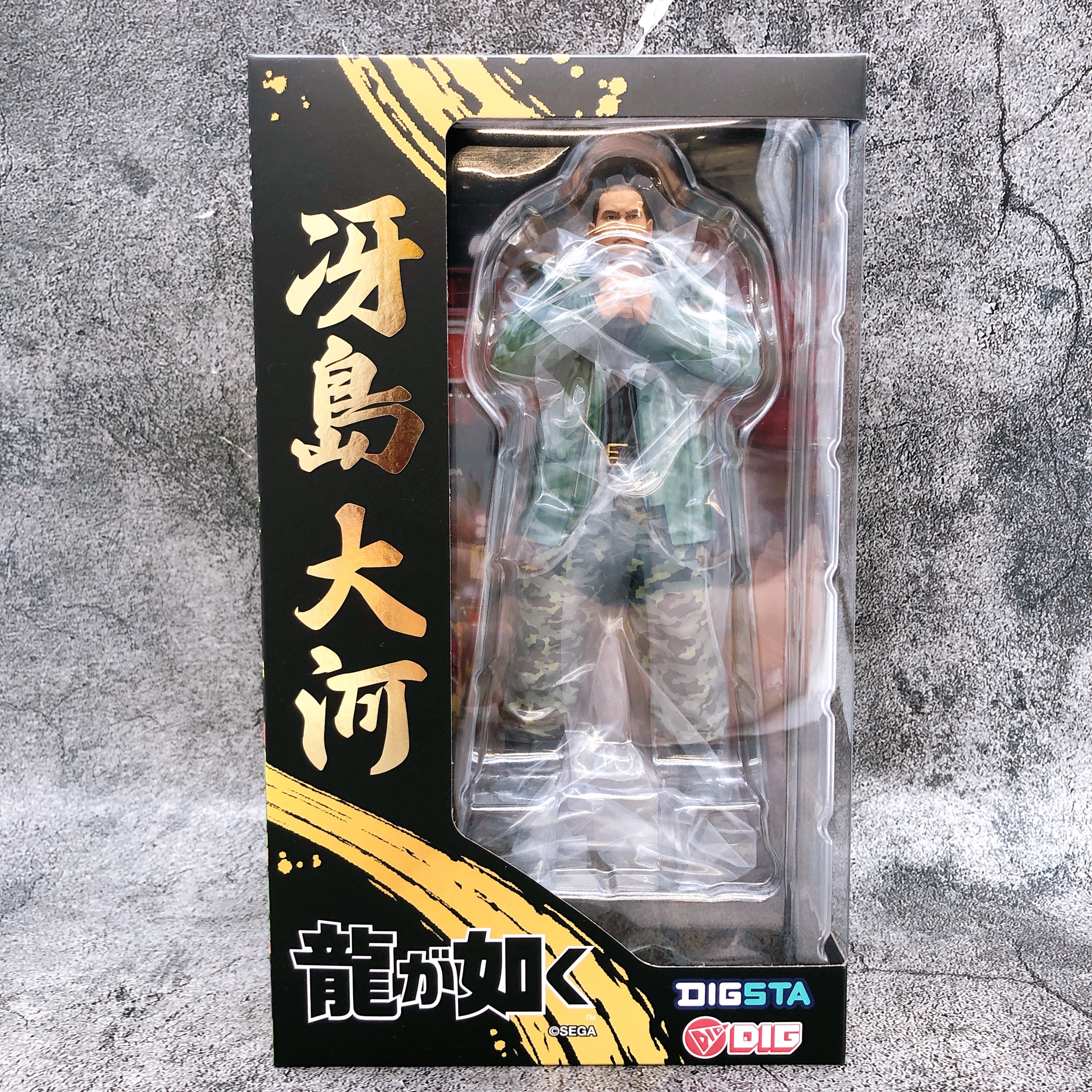 Yakuza Taiga Saejima Figure Non Scale Digsta Japan AUTHENTIC Sega Like a Dragon