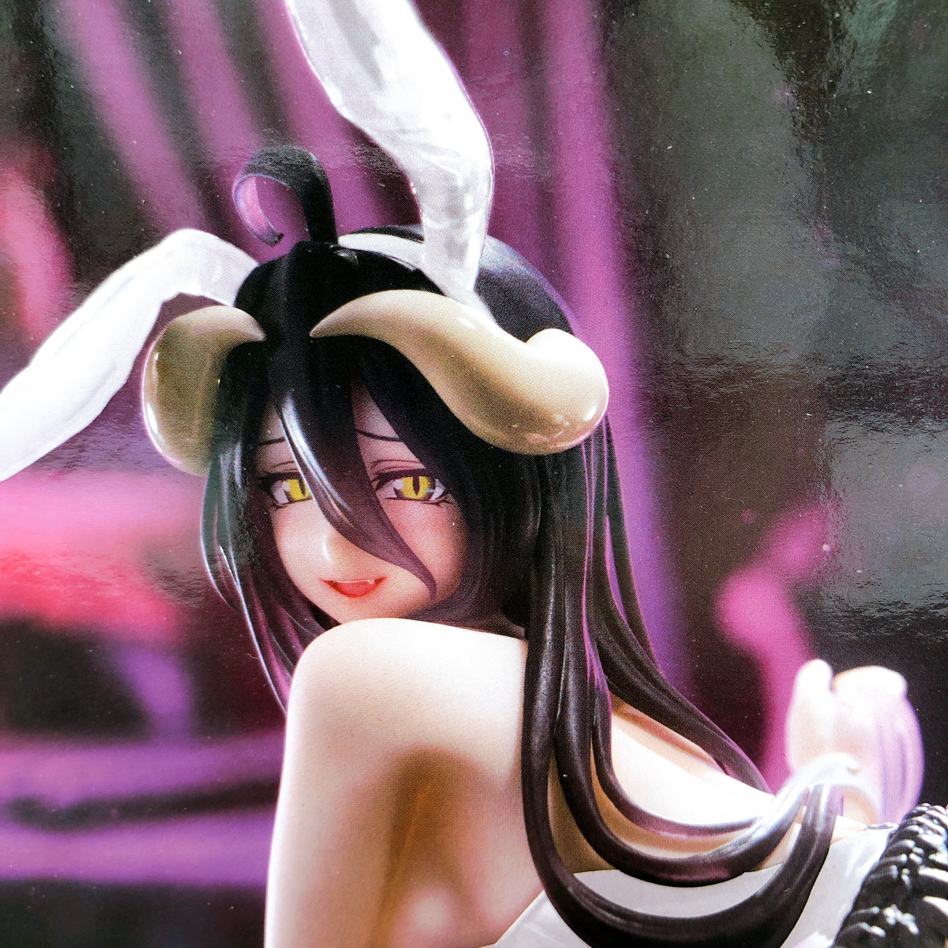 Overlord Albedo Bunny Ver Renewal Desktop Cute Figure Taito Japan Sealed NEW