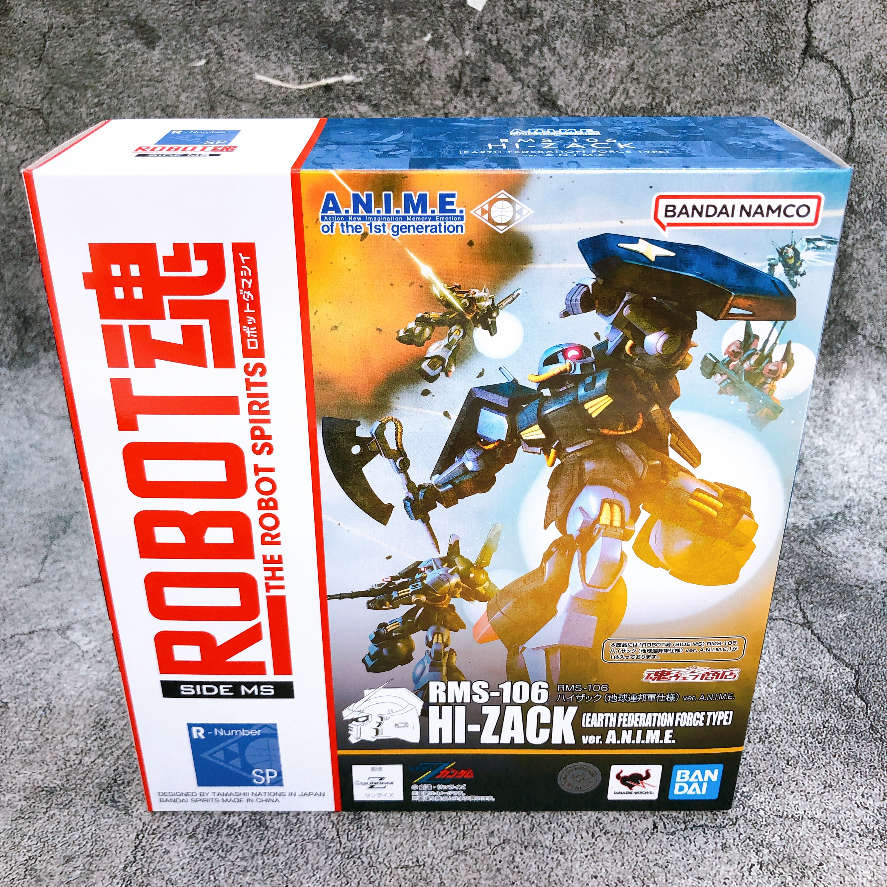 Robot Spirits RMS-106 Hi-Zack Earth Feferation Force Type ver A.N.I.M.E. Bandai
