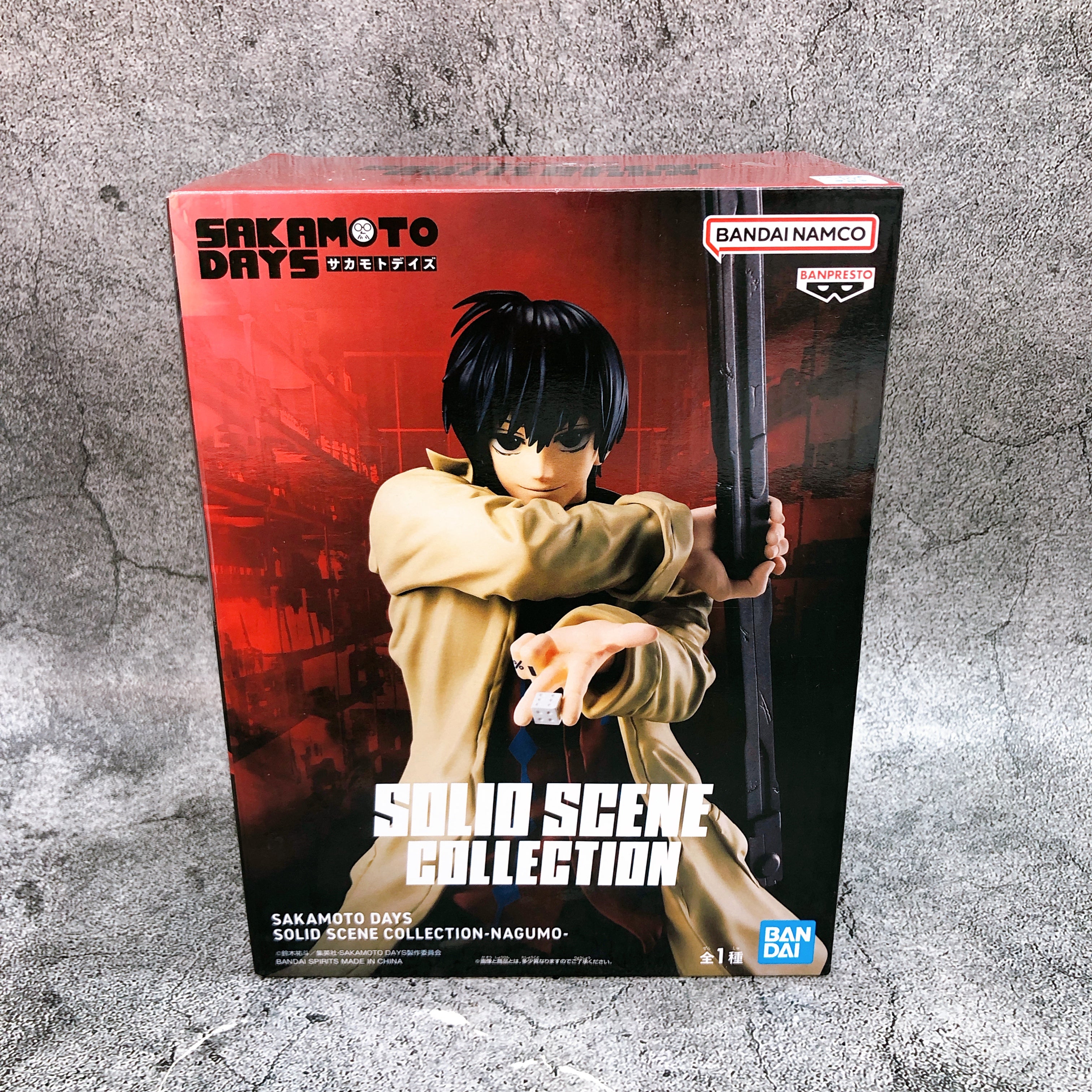 SAKAMOTO DAYS Nagumo SOLID SCENE COLLECTION Figure BANPRESTO Japan Sealed