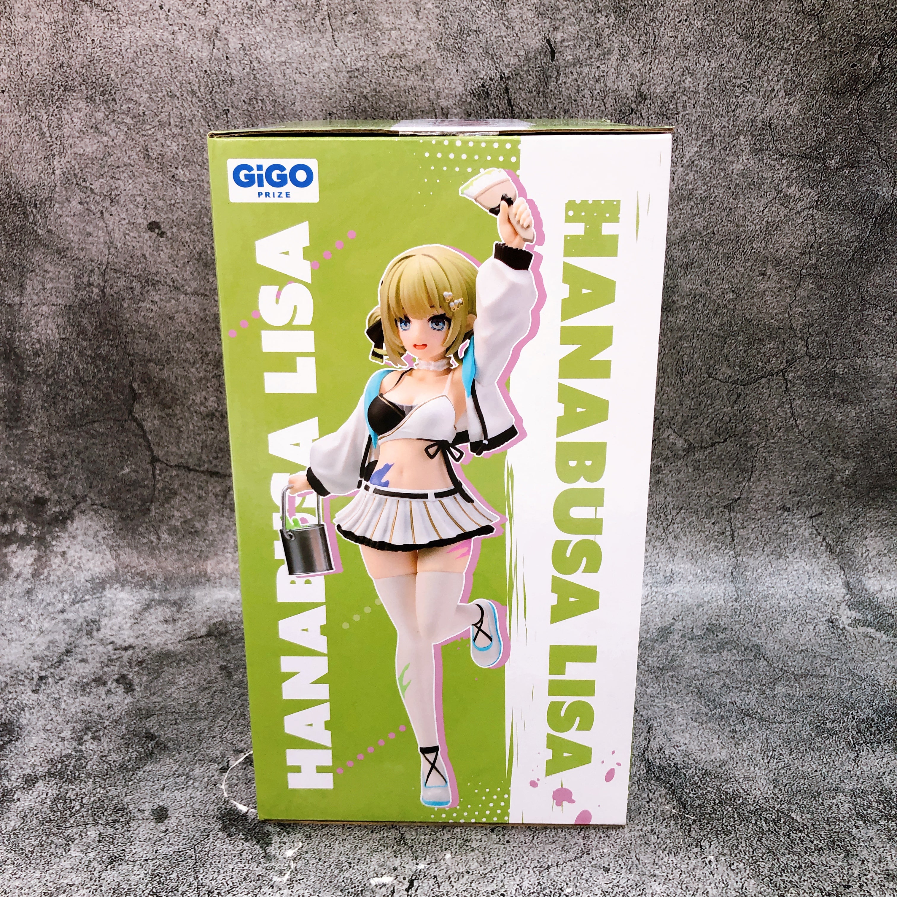 VSPO! Hanabusa Lisa Scale Figure Play with paint GiGO Japan Sealed NEW