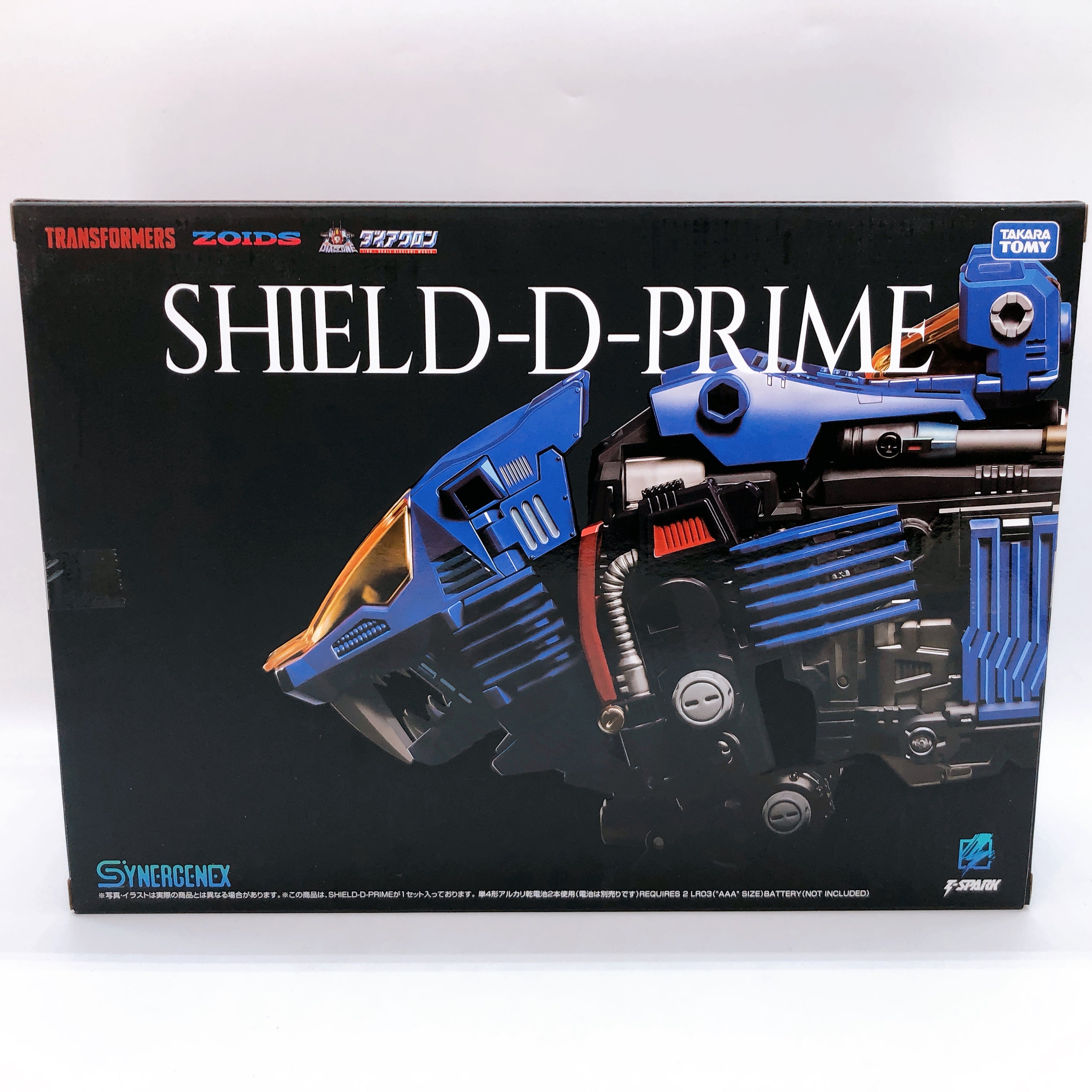 TRANSFORMERS ZOIDS DIACLONE SHIELD-D-PRIME SHIELD LIGER SYNERGENEX TAKARA TOMY