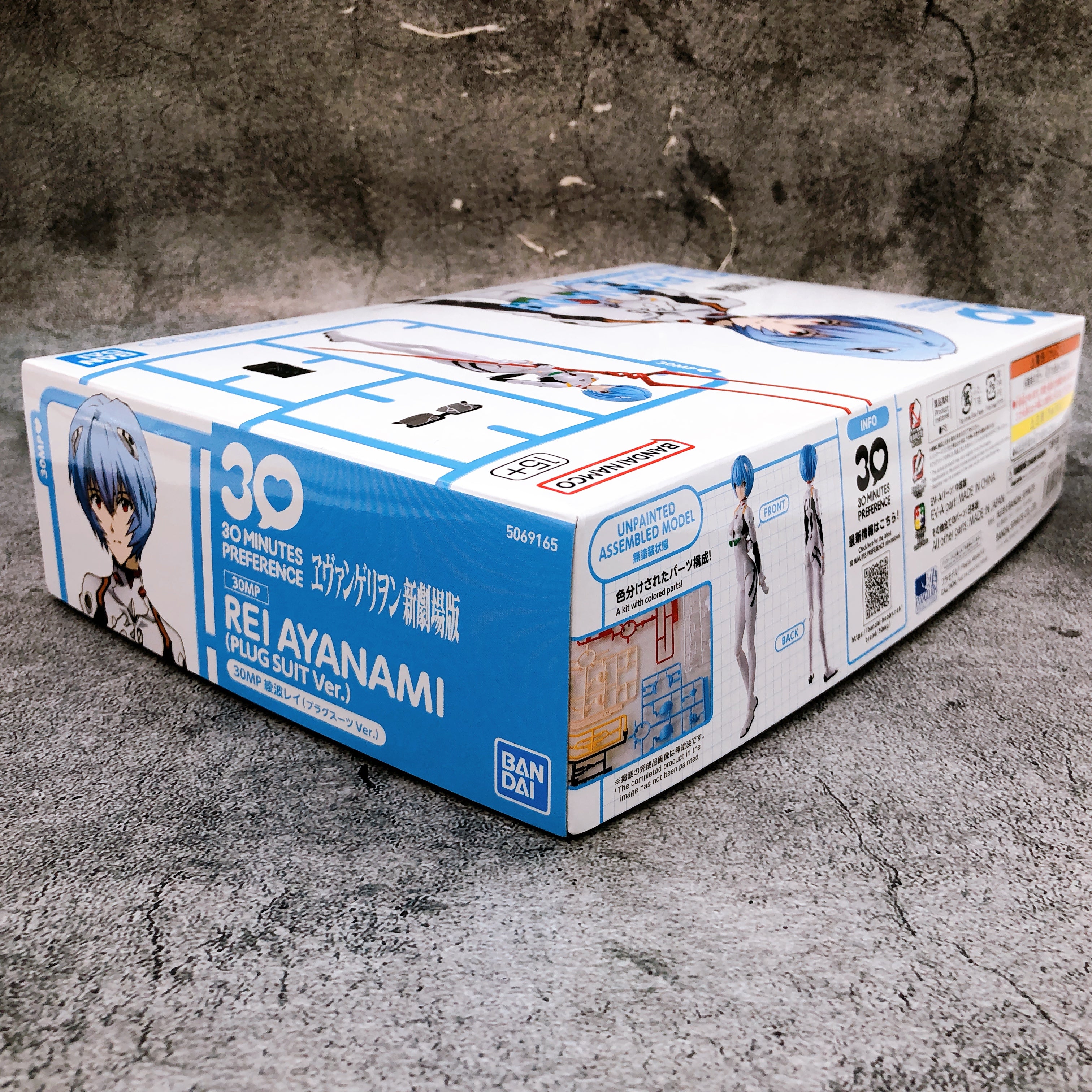 30MP Rei Ayanami Plug Suit Ver Evangelion Non Scale Model Kit Bandai Japan NEW
