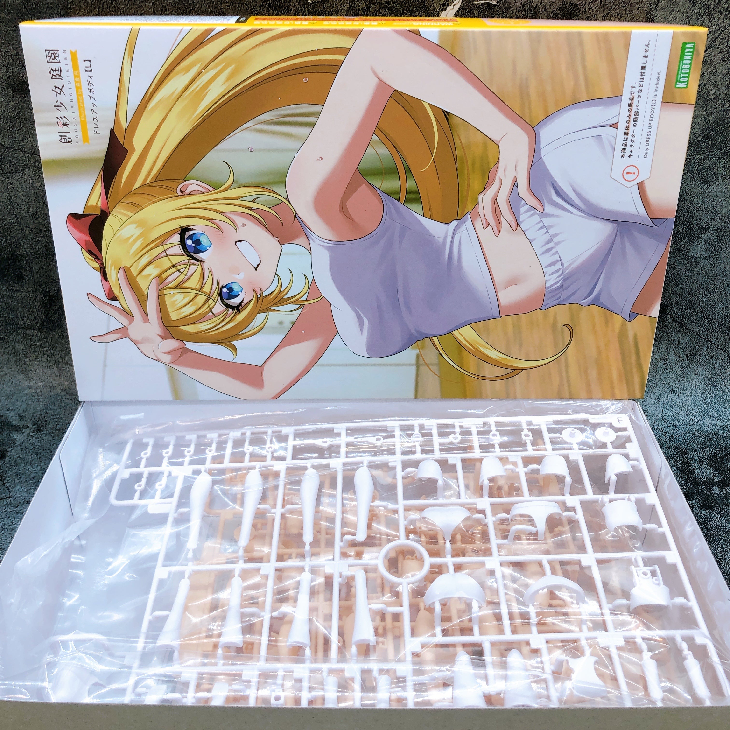 Sousai Shojo Teien Dress Up Body L 1:10 Plastic Model Kit KOTOBUKIYA Japan NEW