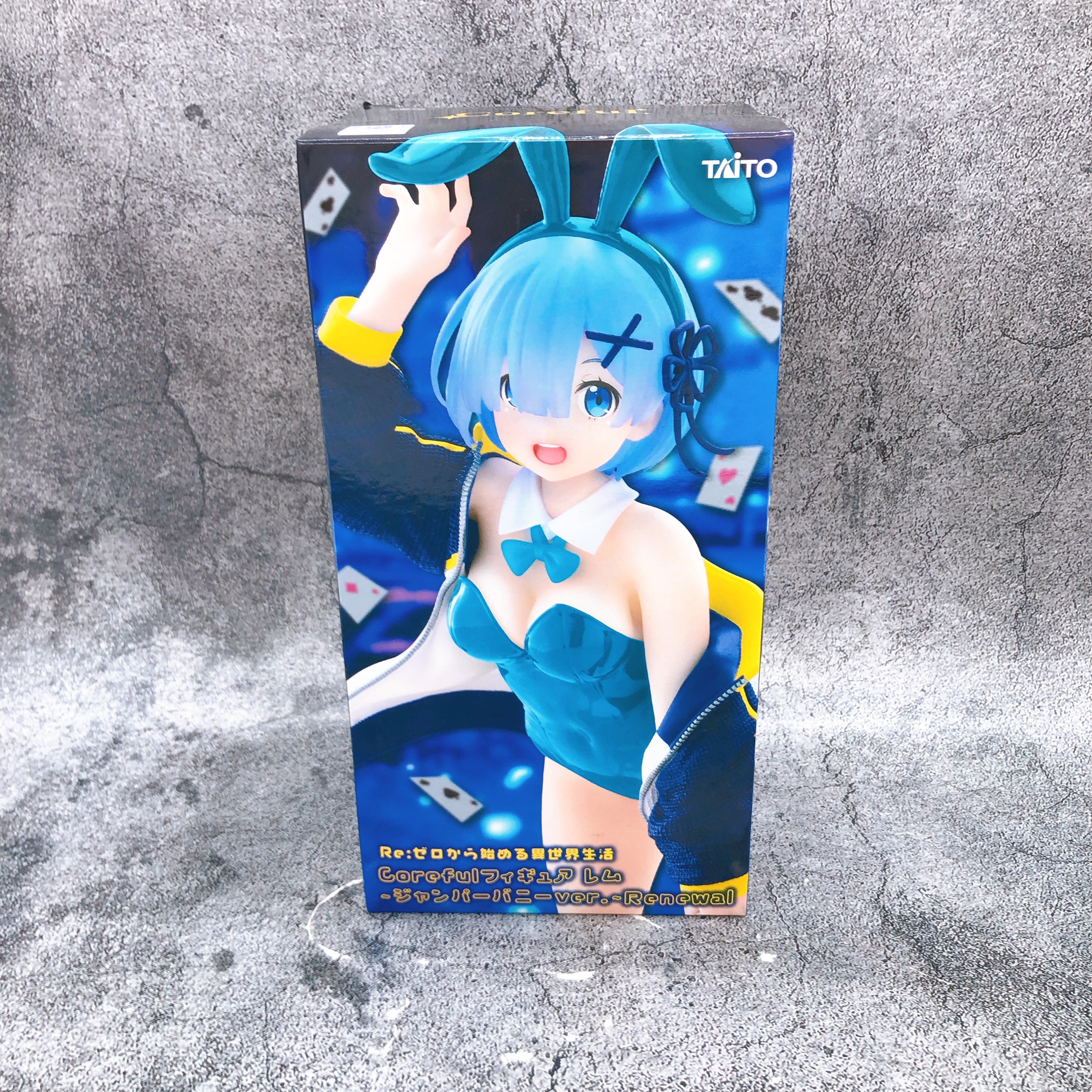 Re:Zero Rem Jumper Bunny ver. Renewal Coreful Figure Taito Japan Sealed NEW