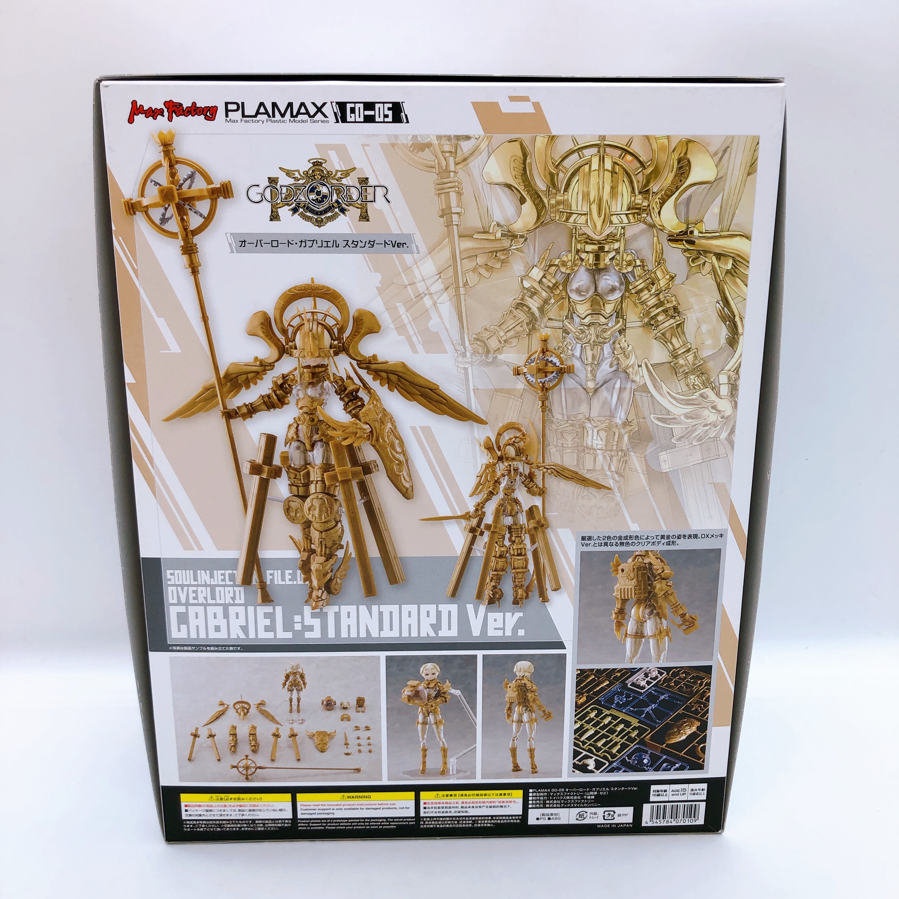 PLAMAX Godz Order Overlord Gabriel Standard Ver GO-05 Model Kit Max Factory NEW