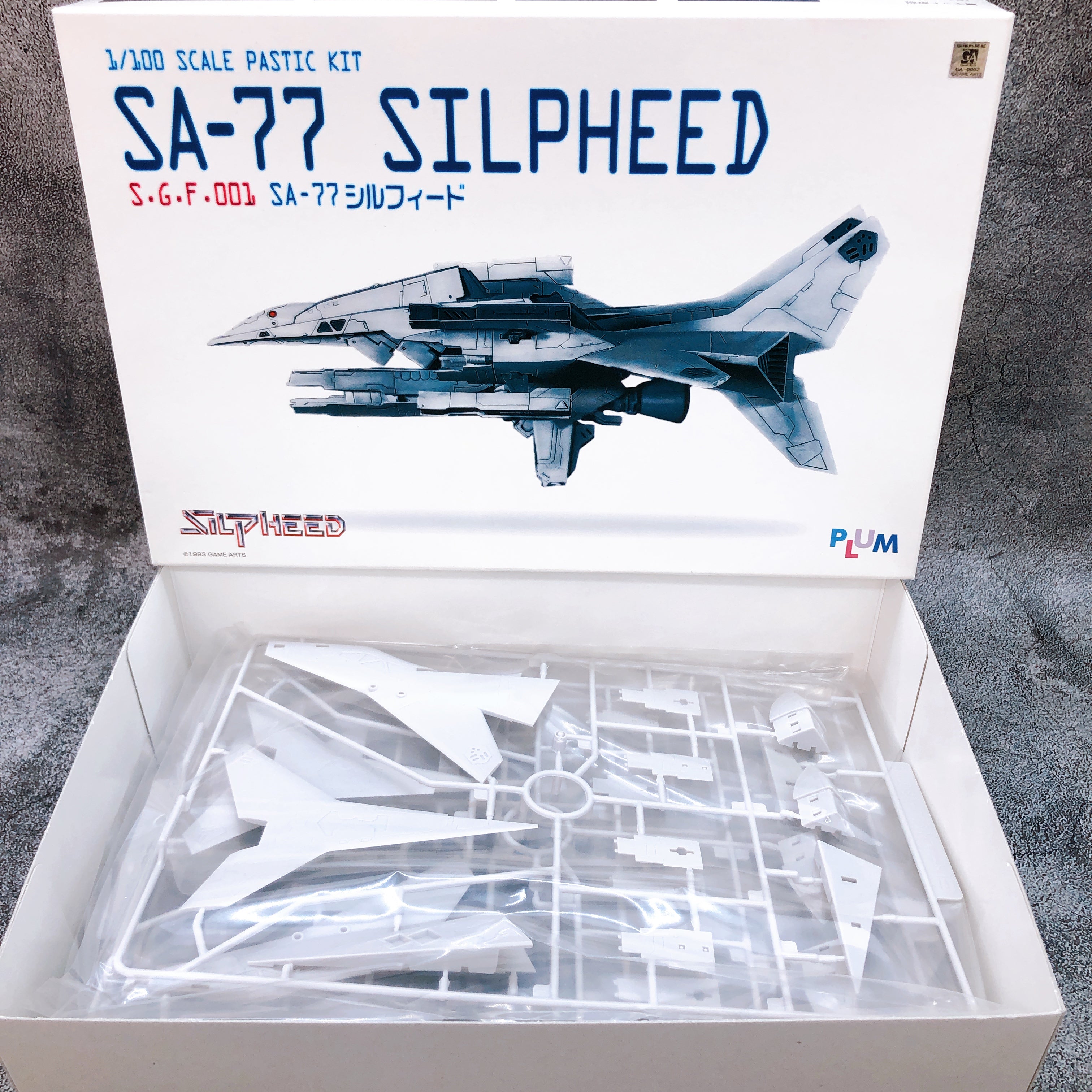 PLUM SA-77 SILPHEED 1/100 Scale Plastic Model Kit Japan NEW FASTSHIP