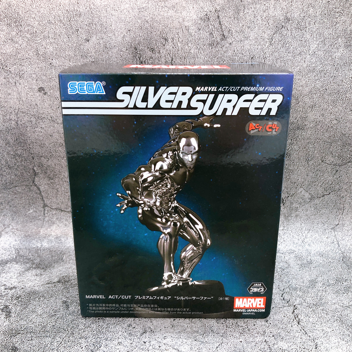 MARVEL Silver Surfer ACT/CUT Premium Figure SEGA Japan Sealed NEW