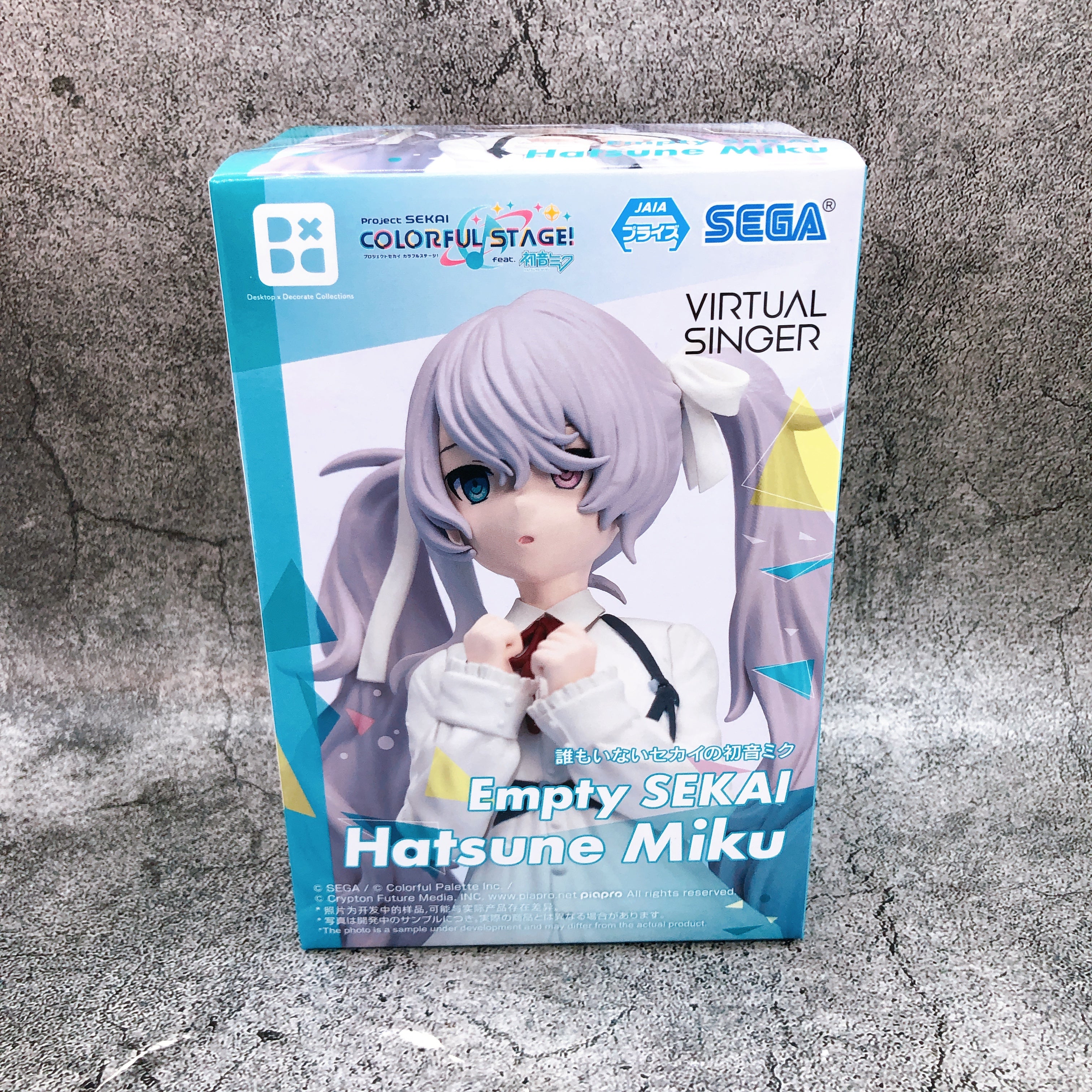 Project Sekai Colorful Stage! Empty SEKAI Hatsune Miku Desktop Decorate Figure