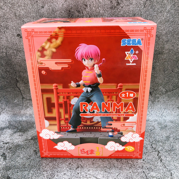 Ranma 1/2 Ranma Luminasta Figure SEGA Japan Sealed NEW