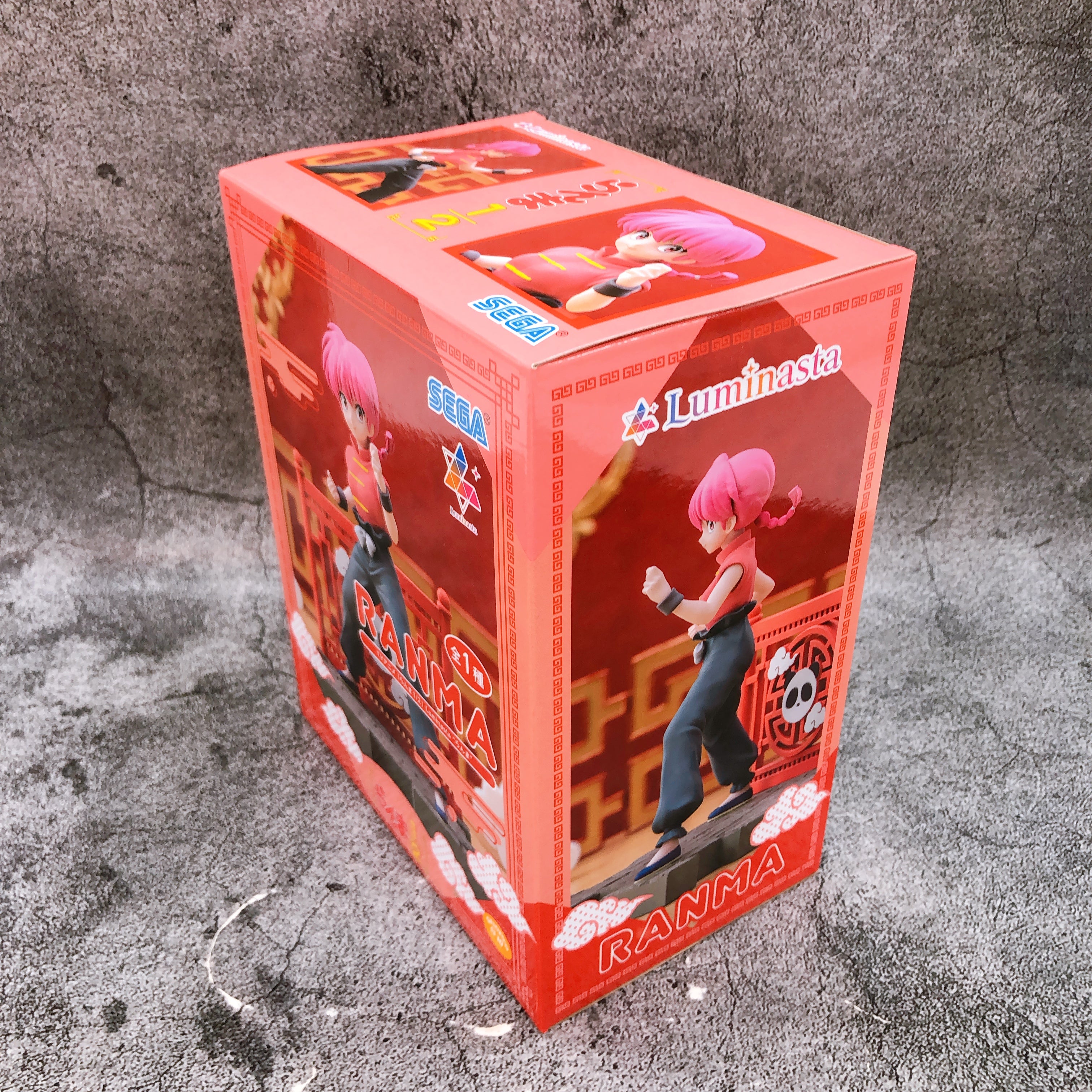 Ranma 1/2 Ranma Luminasta Figure SEGA Japan Sealed NEW