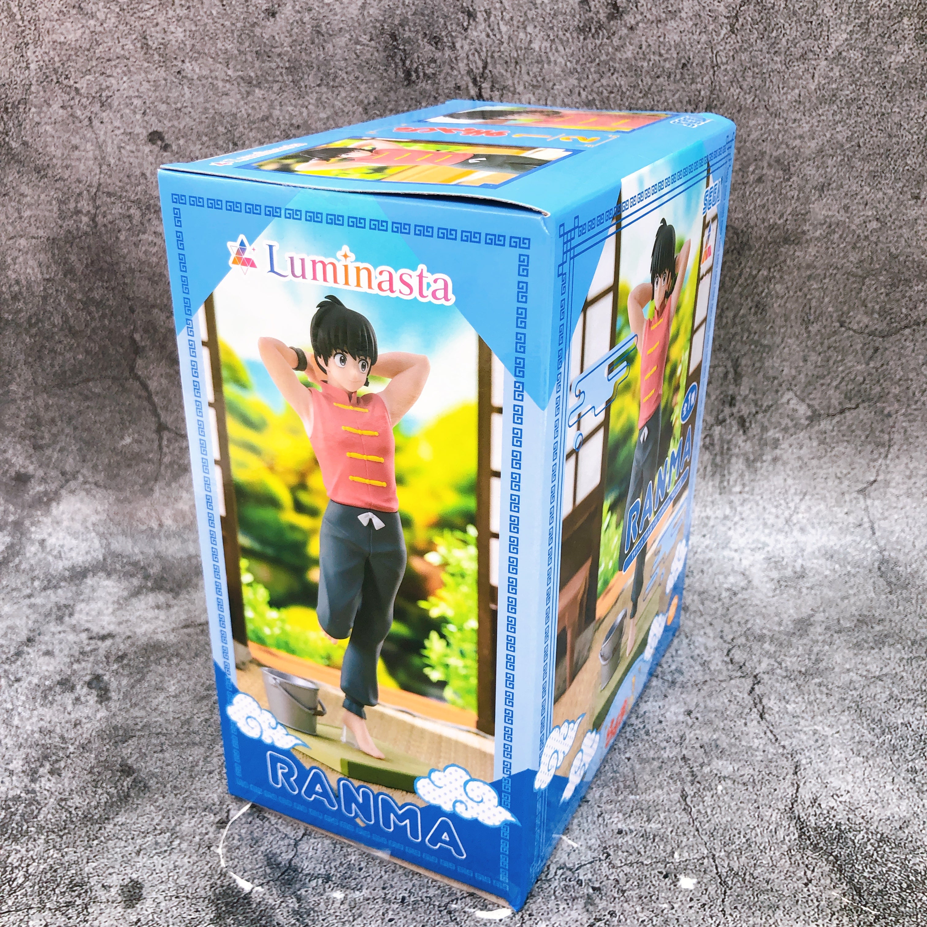 Ranma 1/2 Ranma Saotome Luminasta Figure SEGA Japan Sealed NEW
