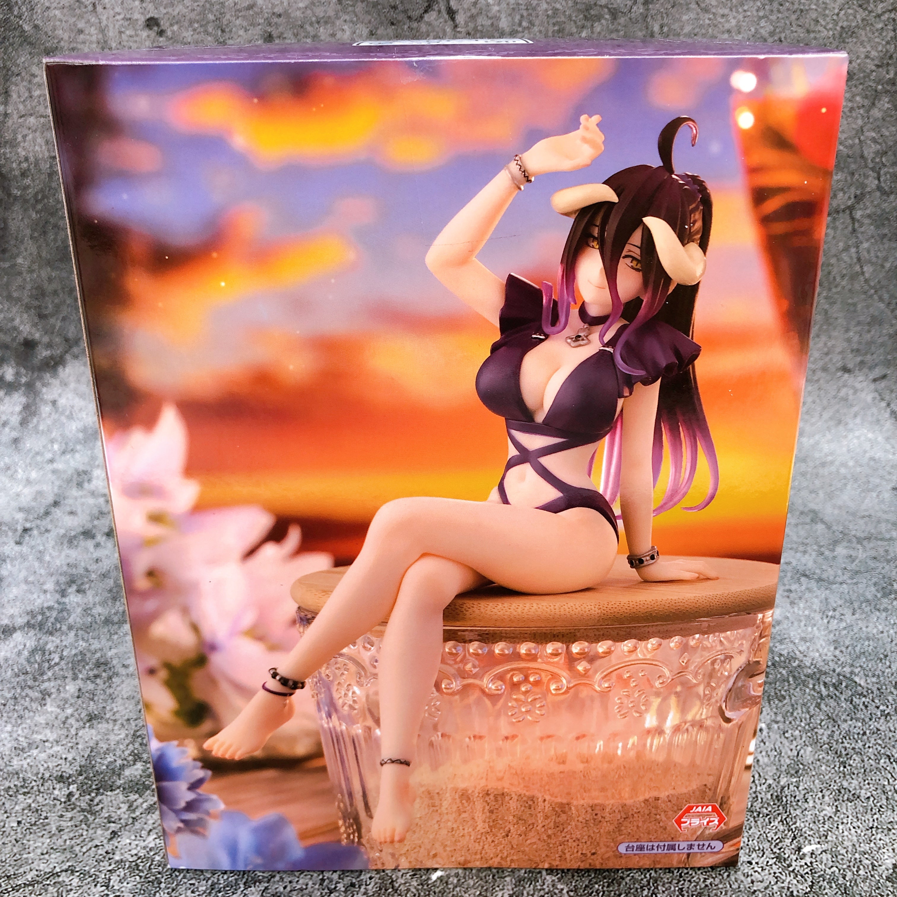 Overlord Albedo Swimsuit Dark Purple ver. Noodle Stopper Figure FuRyu Japan NEW
