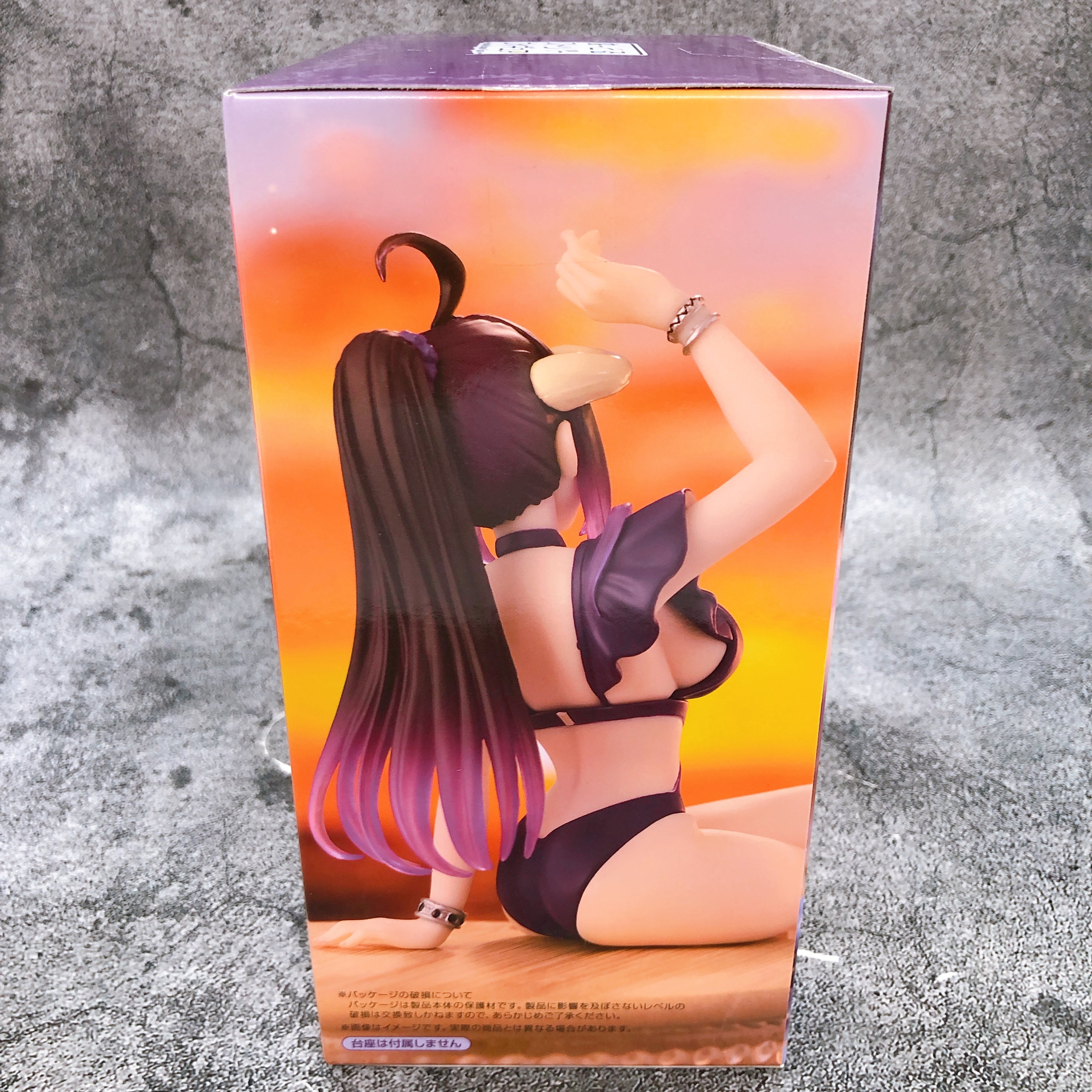 Overlord Albedo Swimsuit Dark Purple ver. Noodle Stopper Figure FuRyu Japan NEW