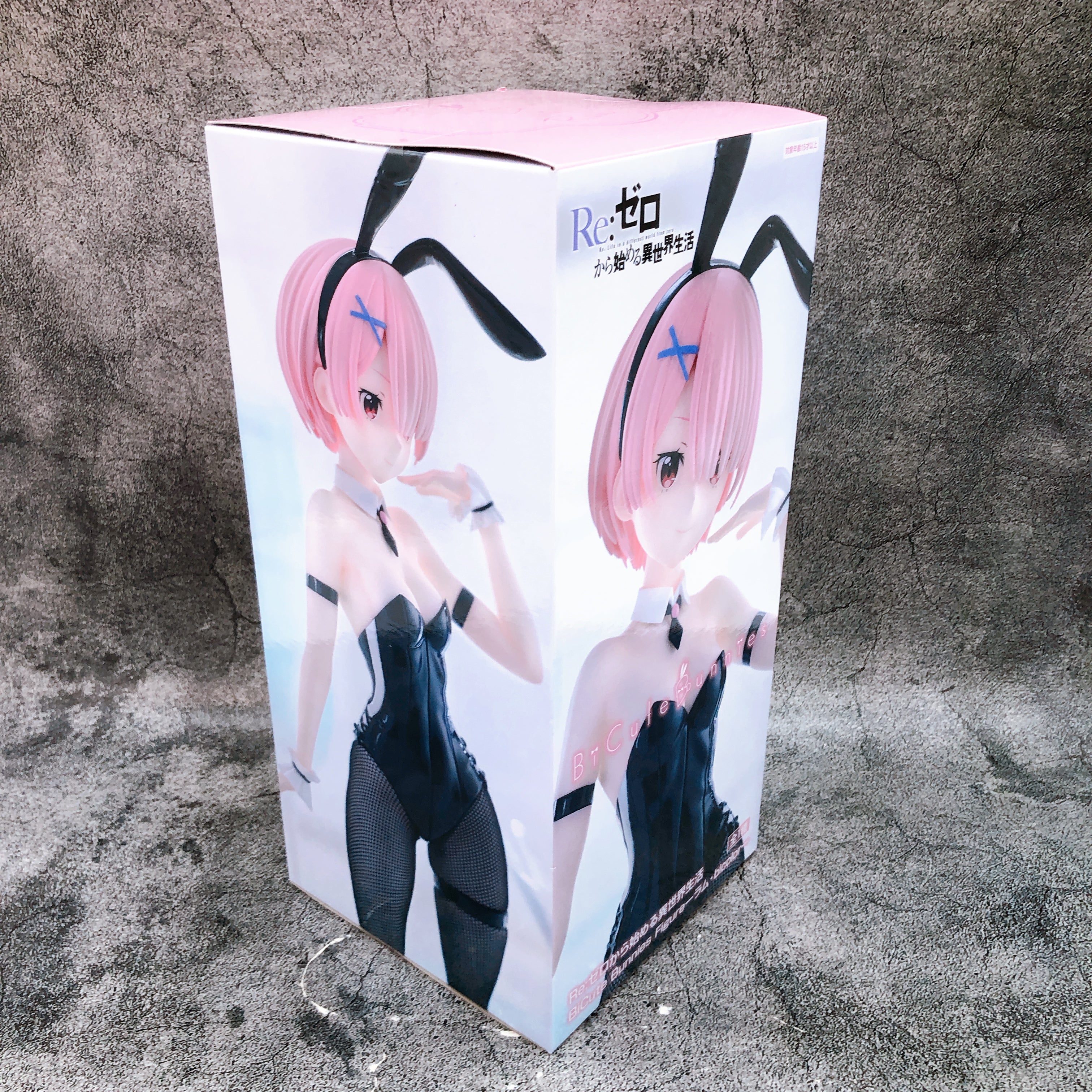 Re:Zero Ram bicolor BiCute Bunnies Figure BANPRESTO Japan Sealed FASTSHIP