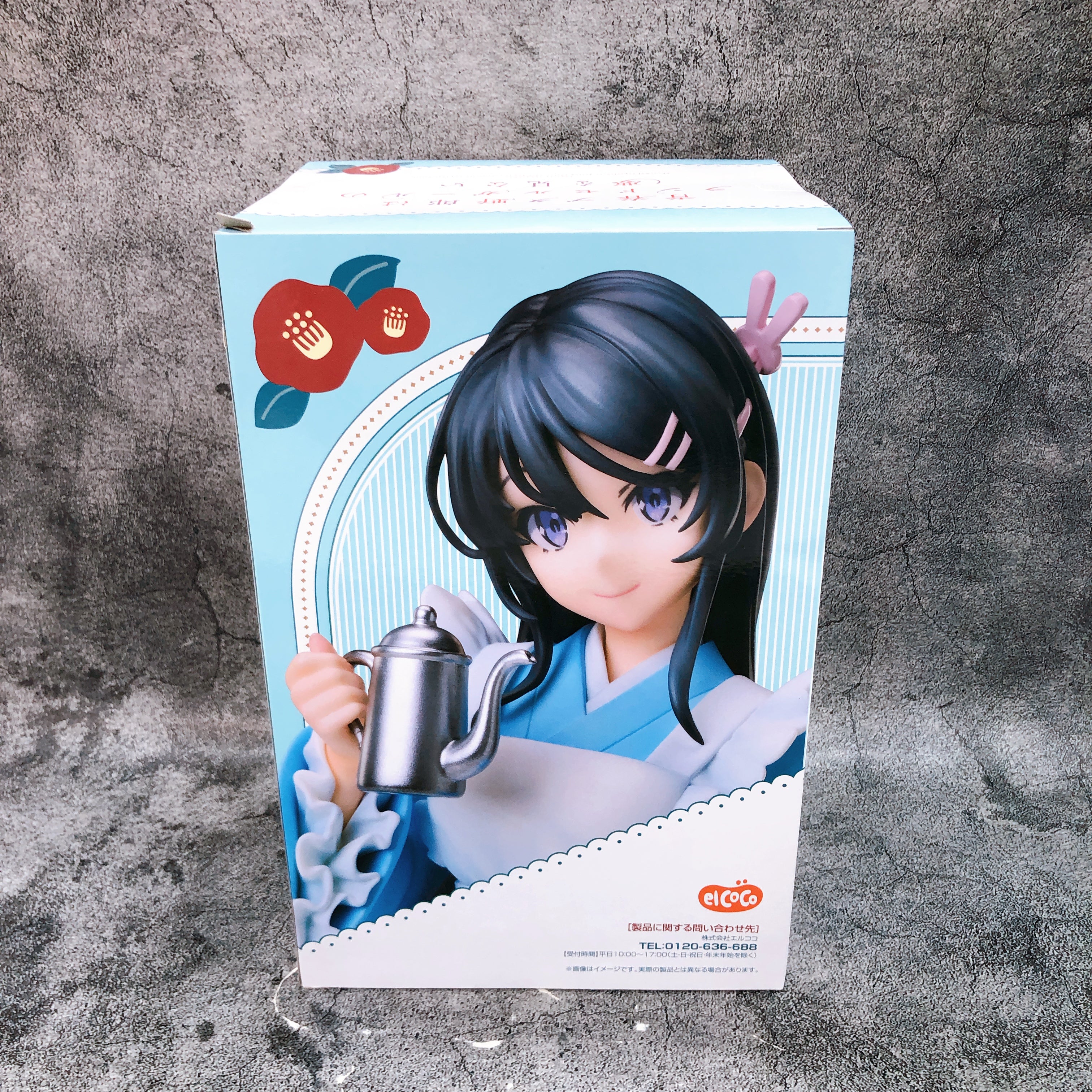 Bunny Girl Senpai Mai Sakurajima Japanese Style Maid ver. Figure elcoco Japan