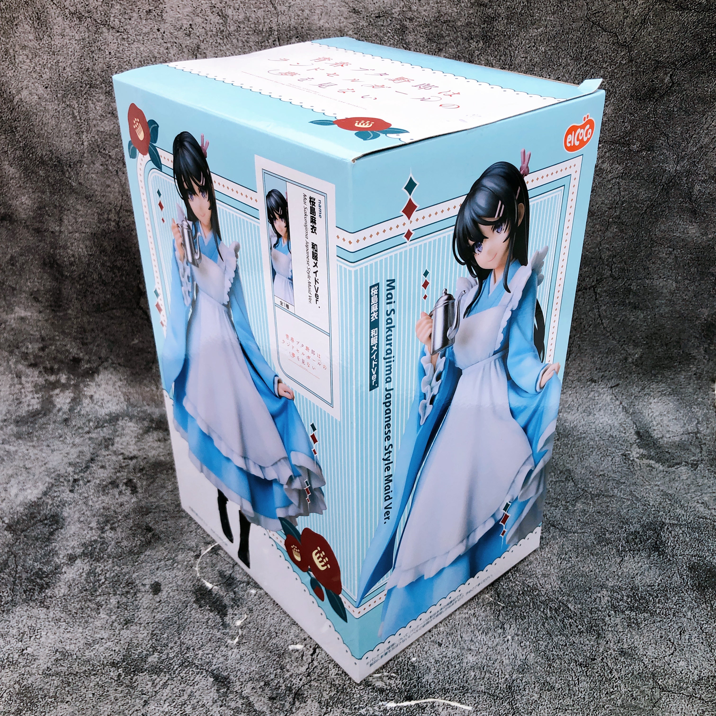 Bunny Girl Senpai Mai Sakurajima Japanese Style Maid ver. Figure elcoco Japan