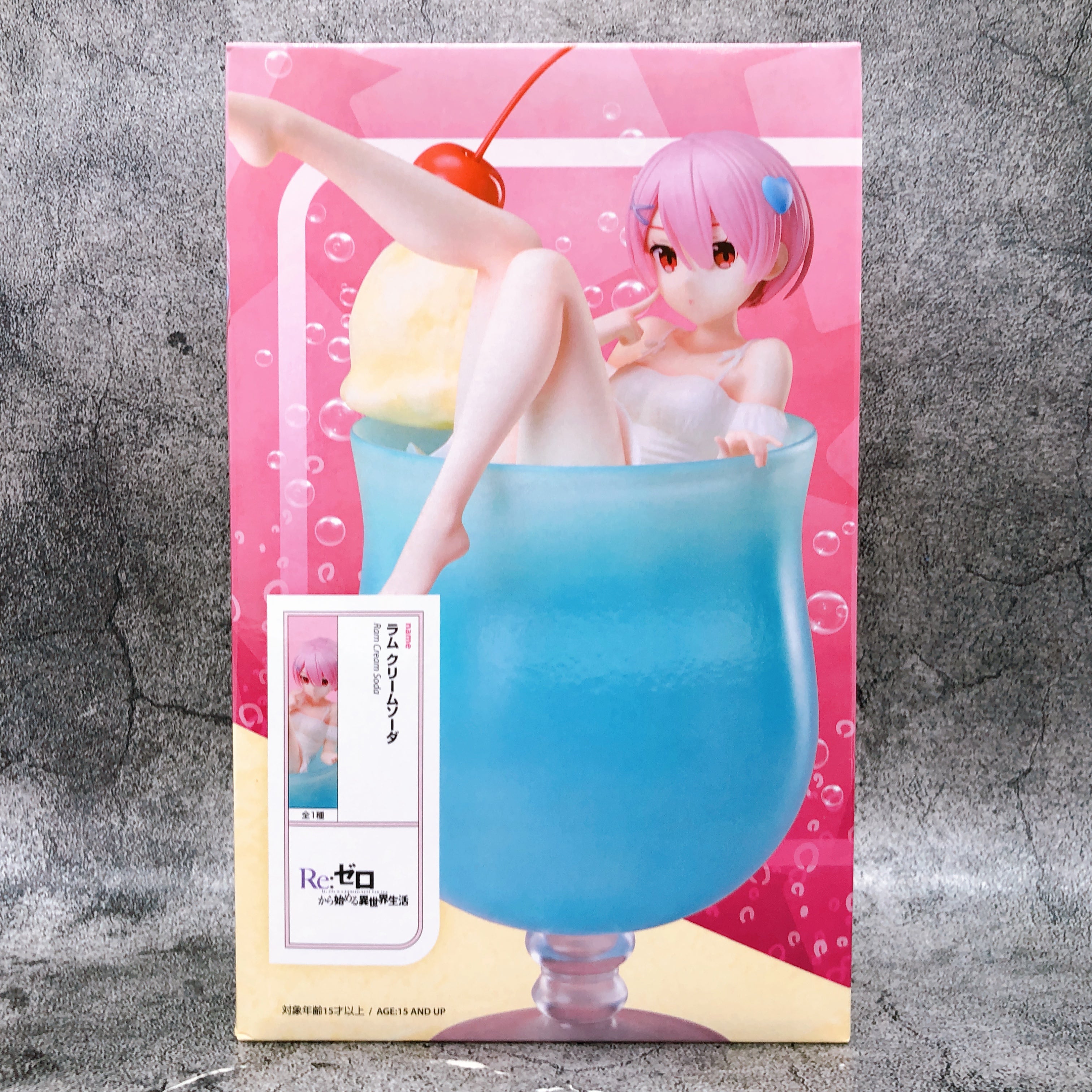 Re:Zero Ram Cream Soda Figure elcoco Japan Sealed FASTSHIP NEW